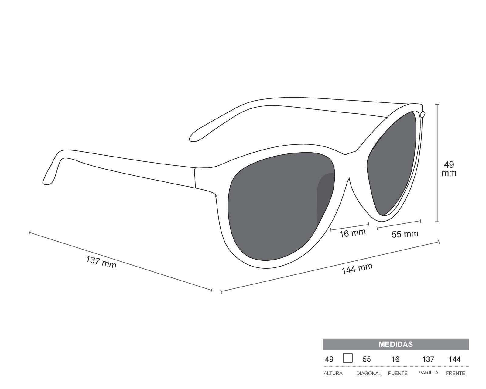 Foto 6 | Foto 6 | Lentes de Sol Sofia Vergara para Mujer Redondos Monica Negros