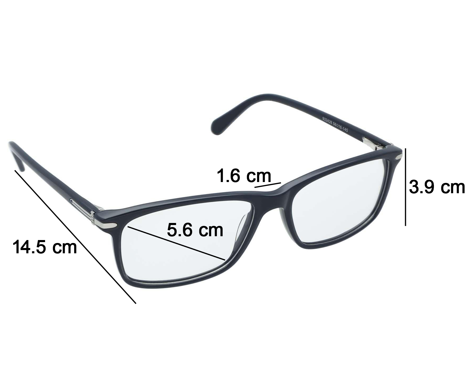 Foto 4 | Foto 4 | Armazón Oftálmico para Hombre Melrose Rectangular Azul