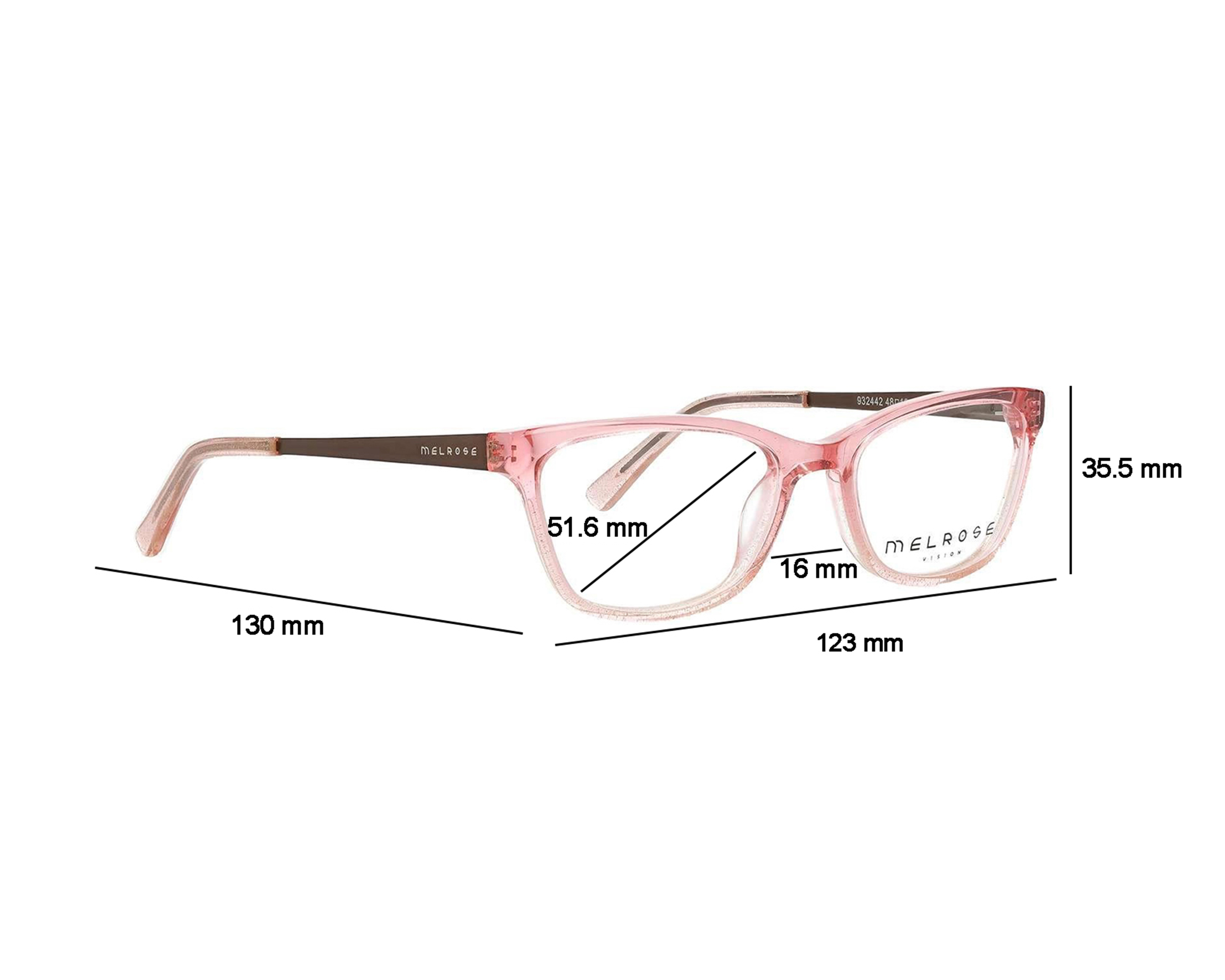 Foto 7 | Foto 7 | Armazón Oftálmico para Niña Melrose Cat Eye Rosa