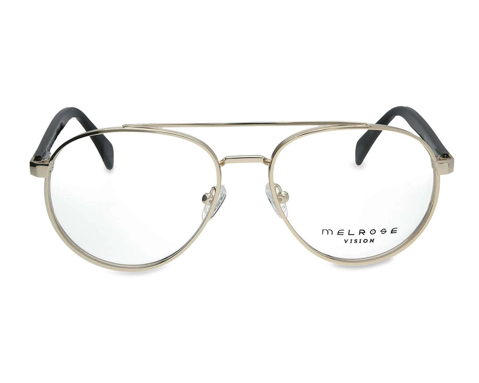 Foto 3 pulgar | Foto 2 | Armazón Oftálmico Unisex Melrose Aviador Dorado
