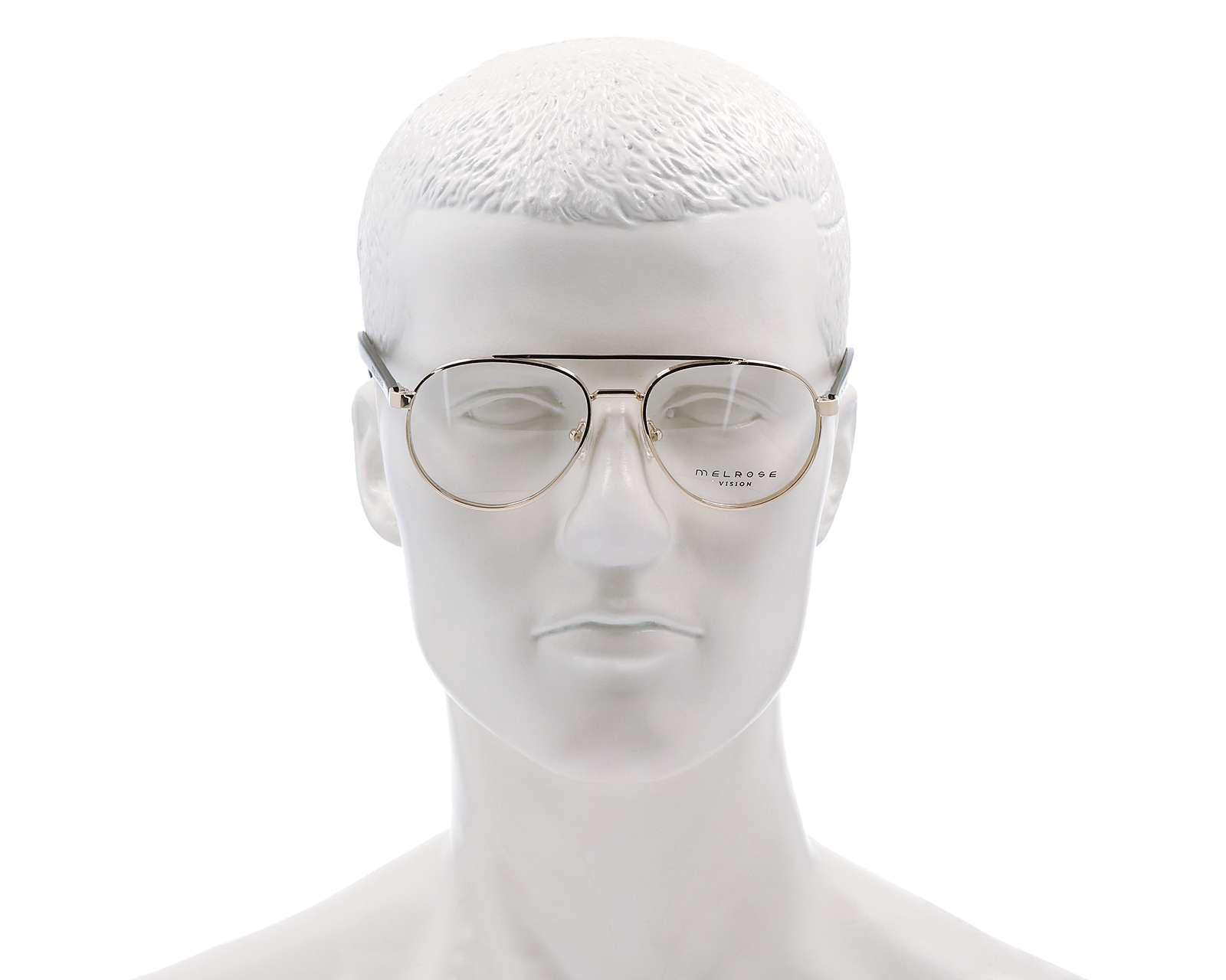 Foto 5 | Foto 5 | Armazón Oftálmico Unisex Melrose Aviador Dorado