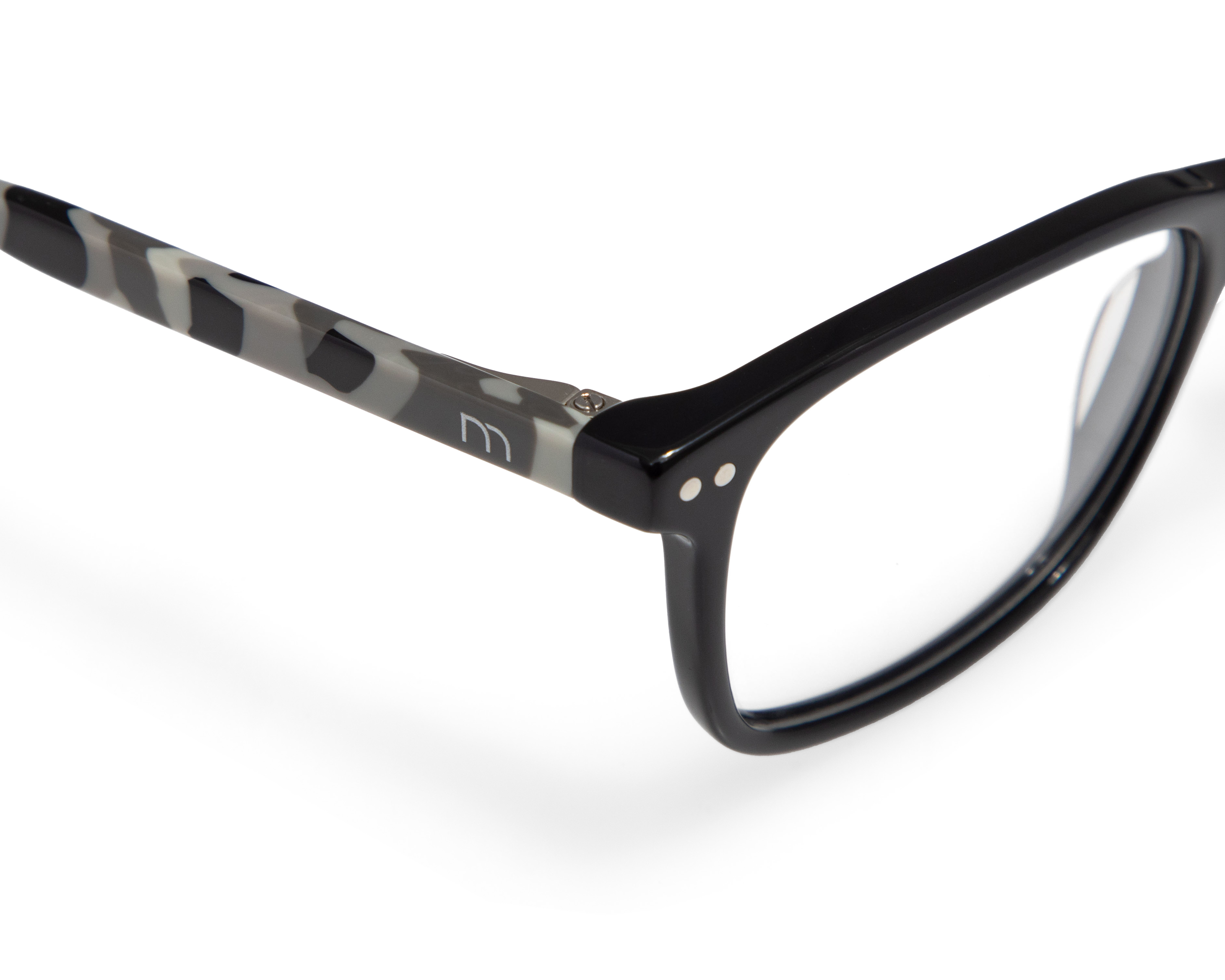 Foto 4 | Foto 4 | Armazón Oftálmico para Hombre Melrose Wayfarer Negros