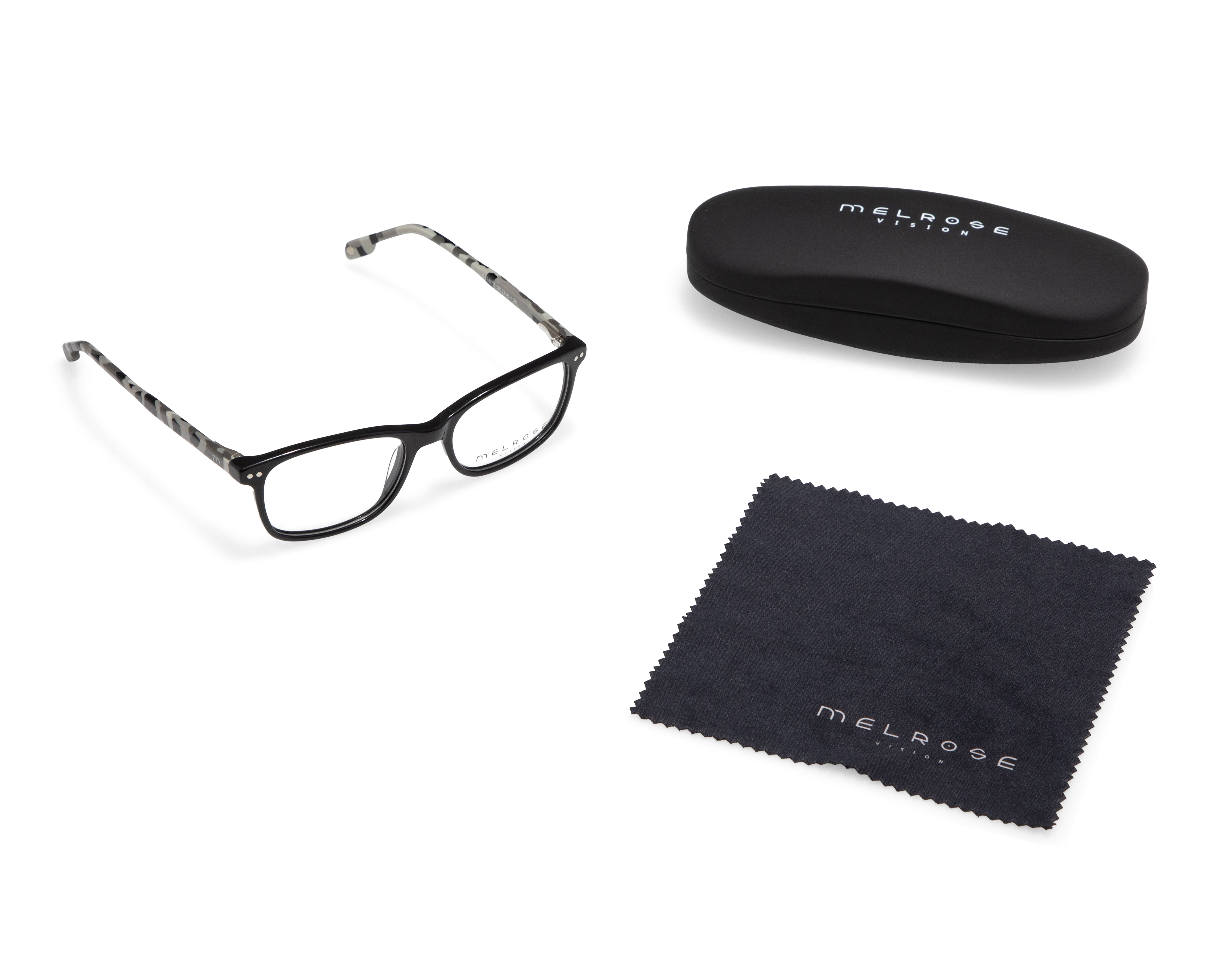 Foto 5 | Foto 5 | Armazón Oftálmico para Hombre Melrose Wayfarer Negros