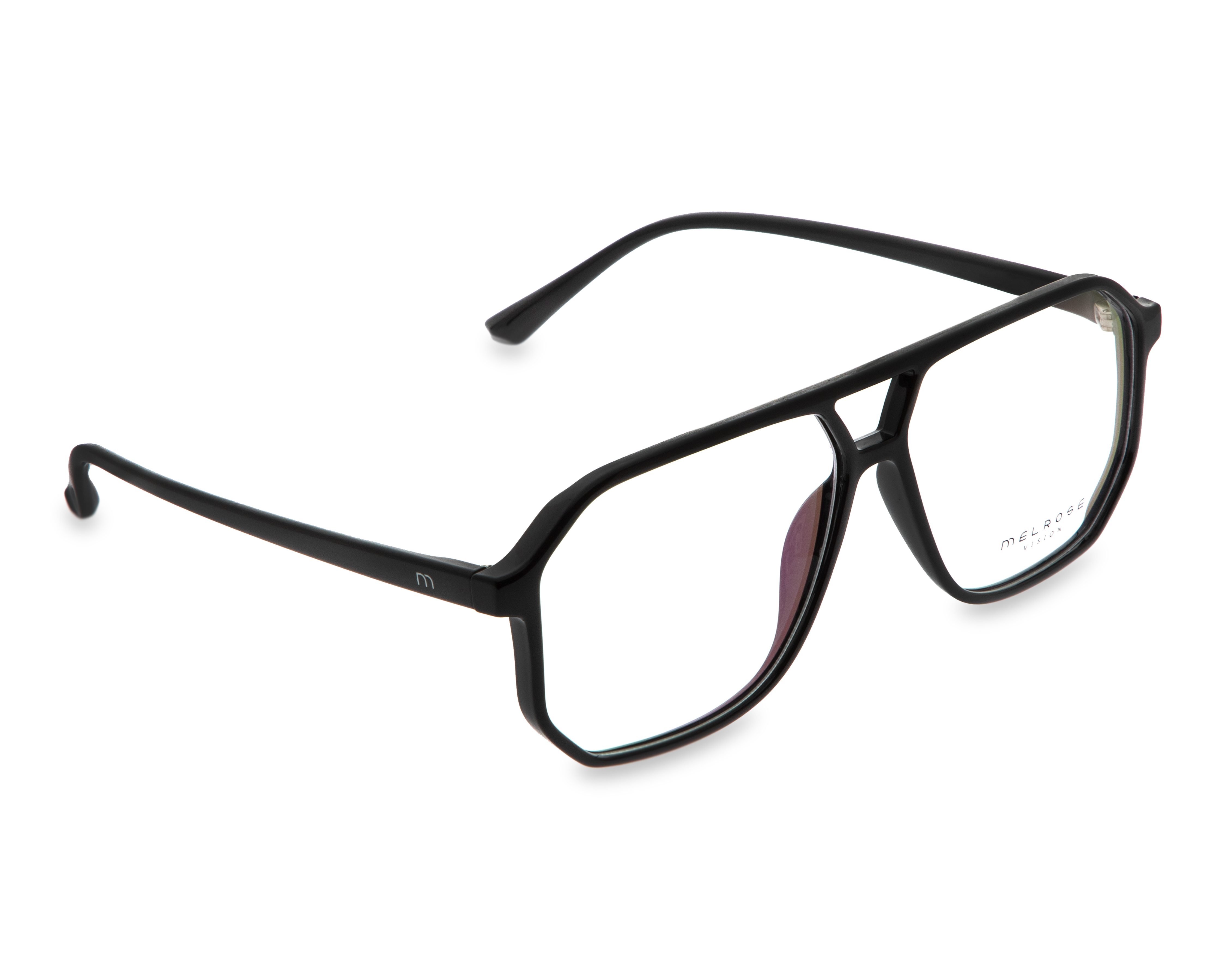 Armazón Oftálmico Melrose Aviador Negro