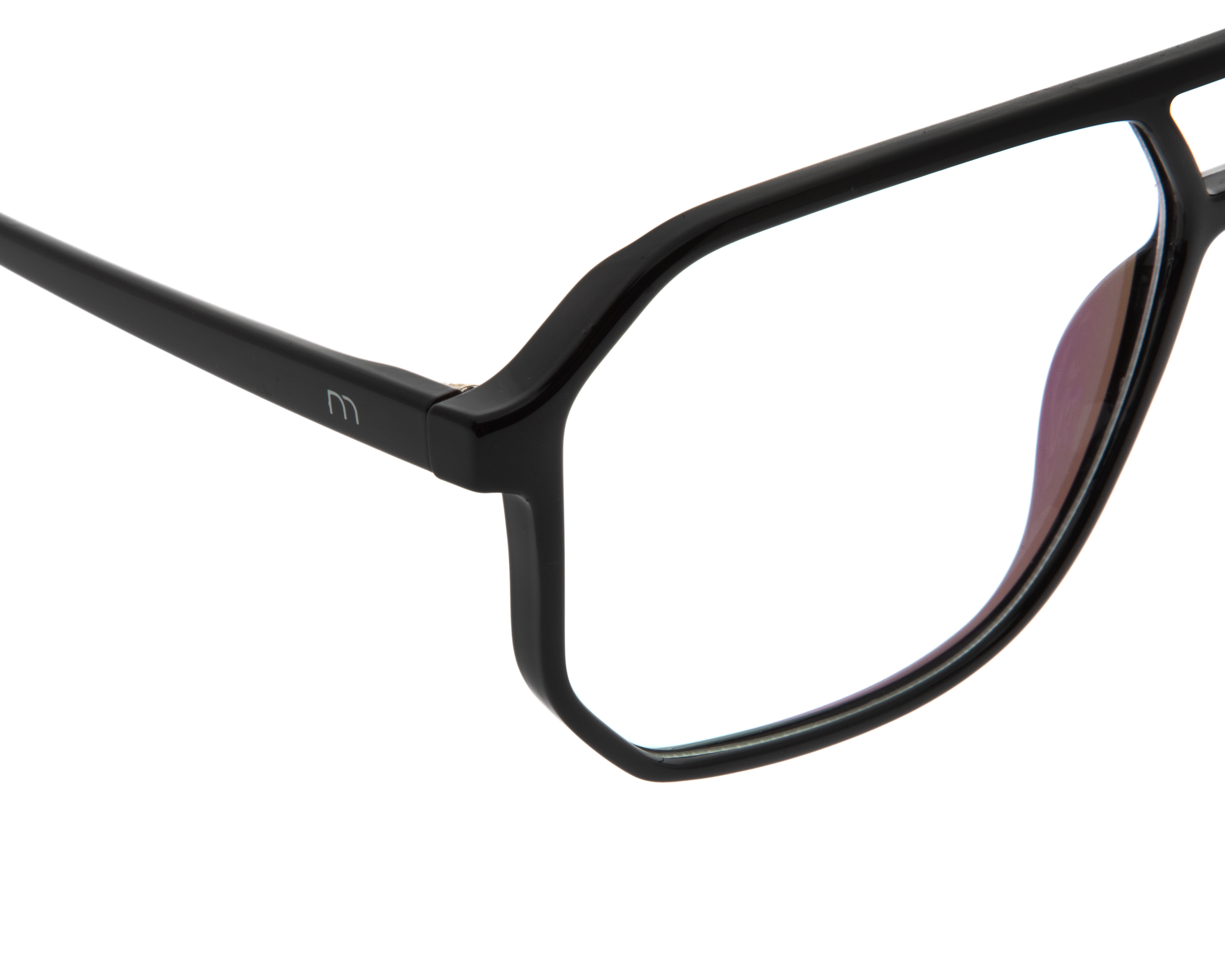 Foto 4 | Foto 4 | Armazón Oftálmico Melrose Aviador Negro