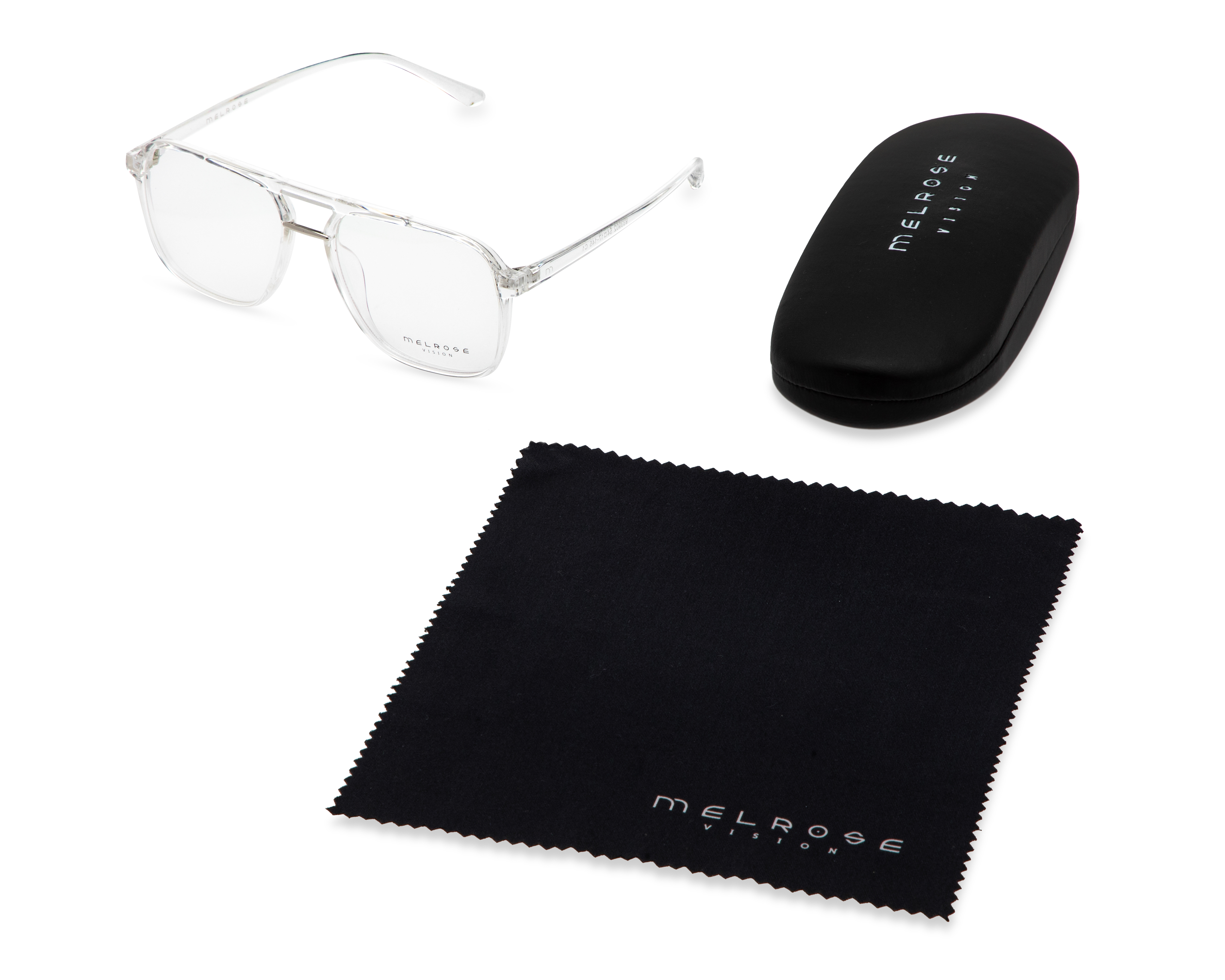 Foto 5 | Foto 5 | Armazón Oftálmico Melrose Aviador Transparente