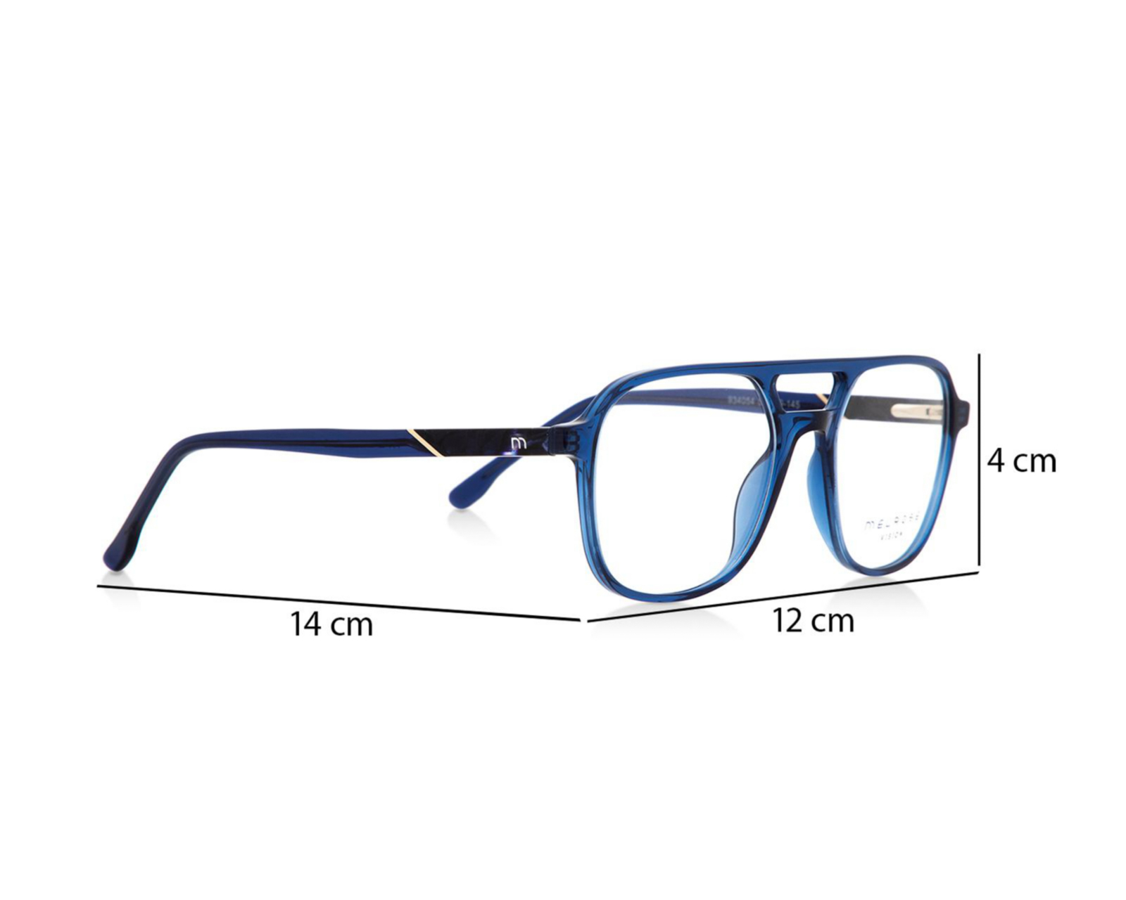 Foto 8 | Foto 8 | Armazón Oftálmico Melrose Vision Wayfarer Azul