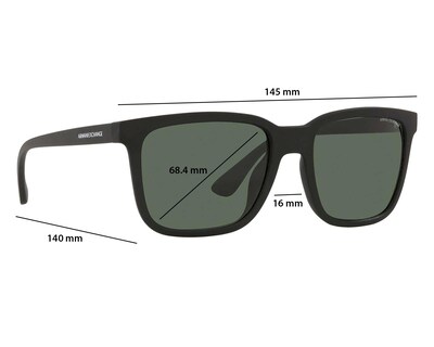 Foto 5 | Foto 5 | Lentes de Sol para Hombre Armani Exchange Wayfarer 0AX4112SU 807871 Negros