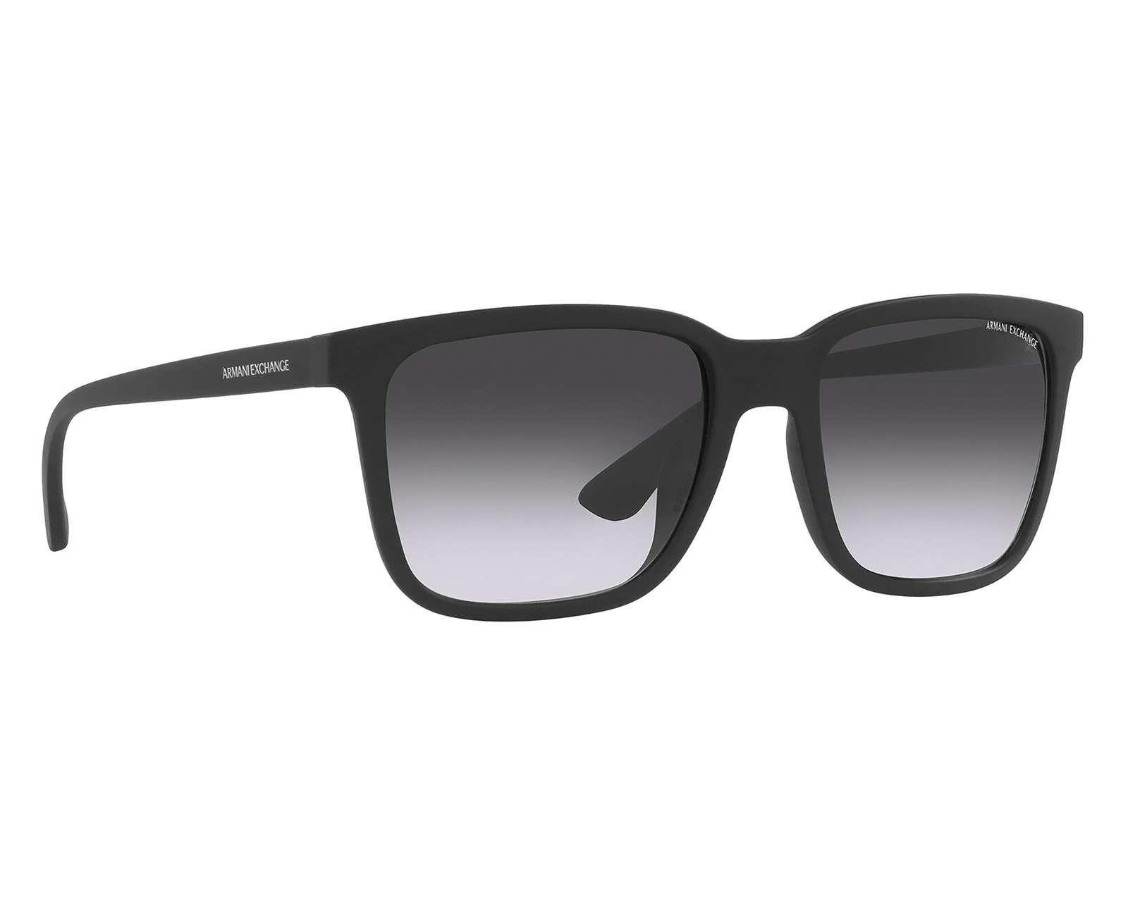 Lentes de Sol para Hombre Armani Exchange Wayfarer 0AX4112SU Negros