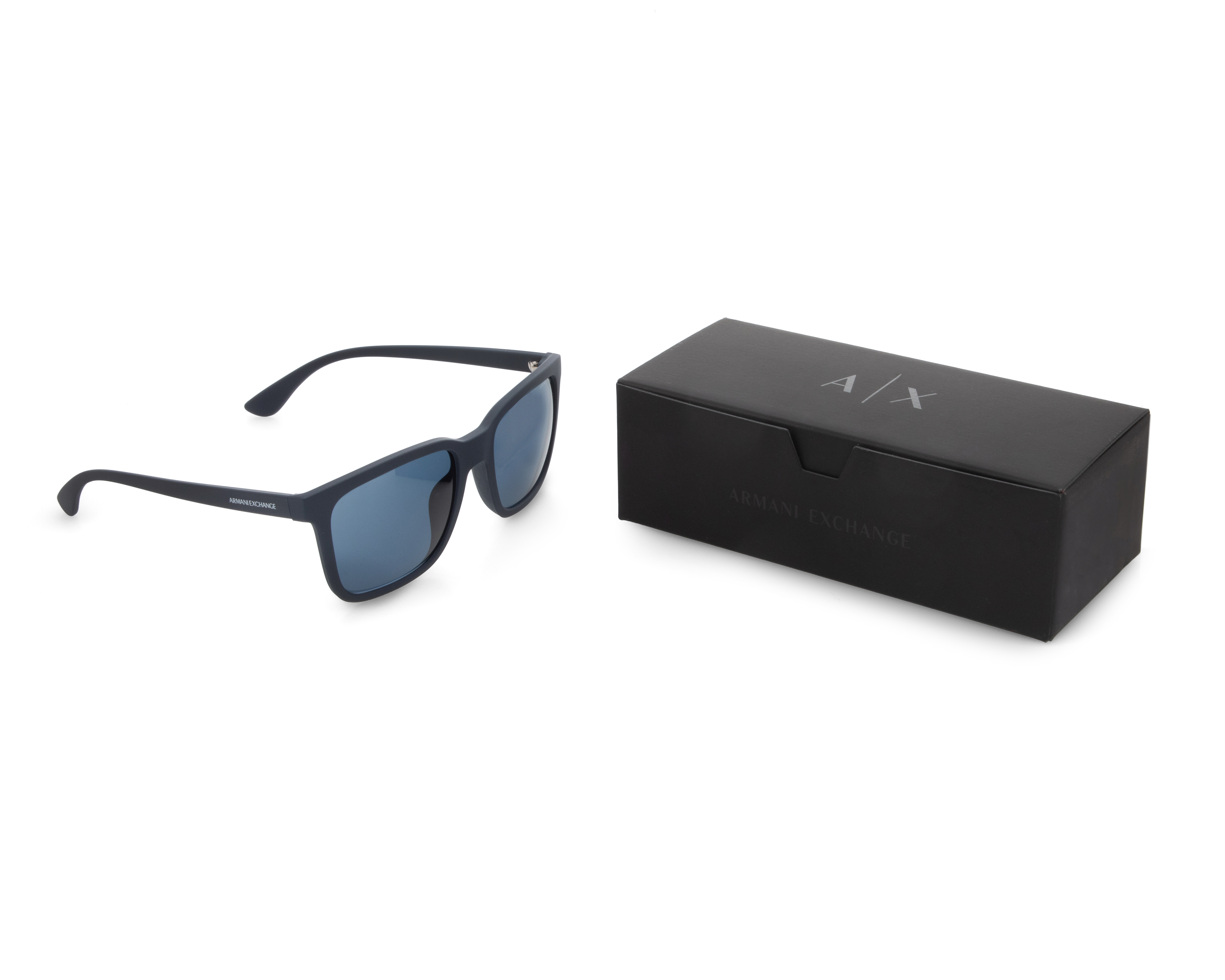 Foto 5 pulgar | Foto 4 | Lentes de Sol Armani Exchange Wayfarer 0AX4112SU 818180 Negros