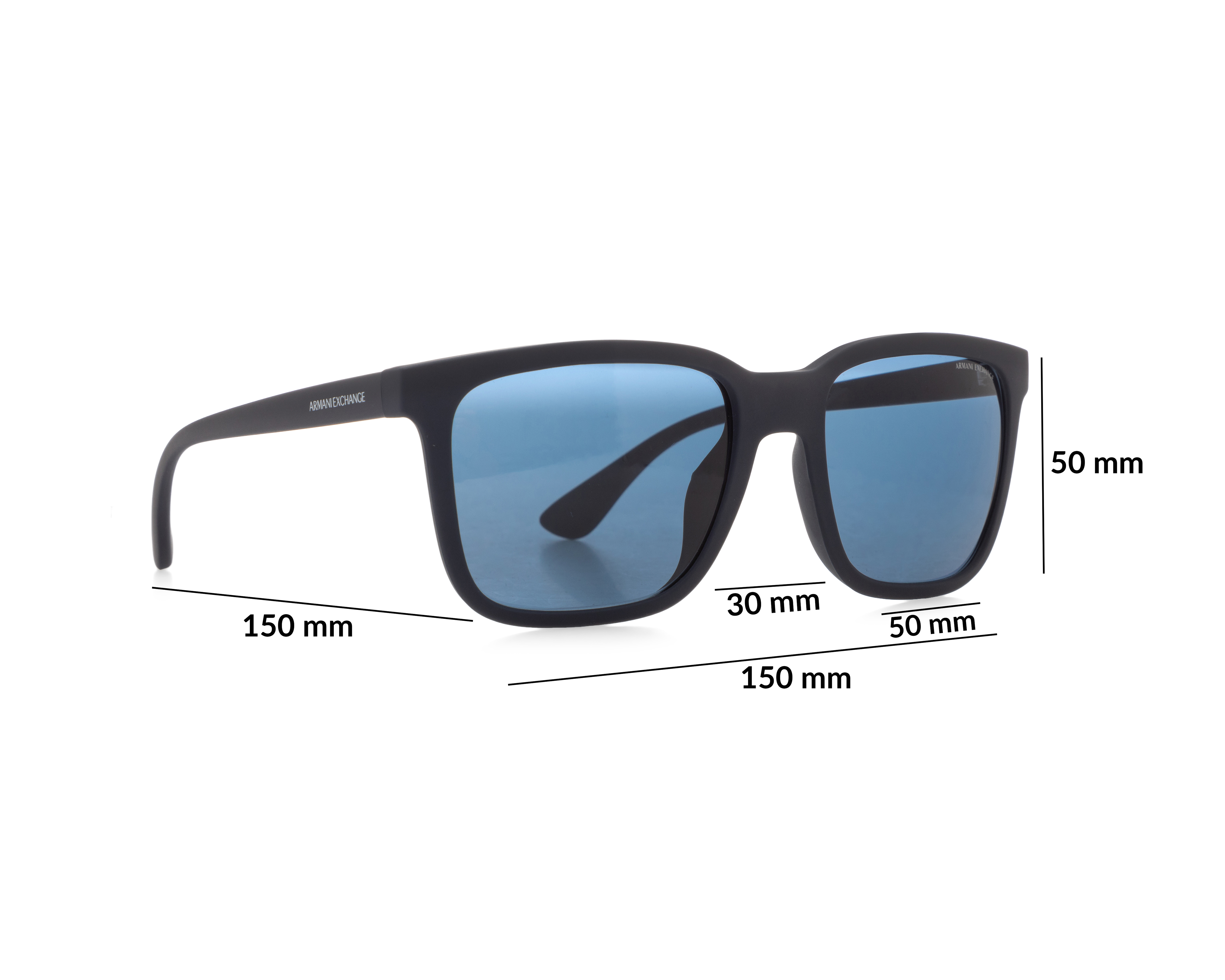 Foto 8 | Foto 8 | Lentes de Sol Armani Exchange Wayfarer 0AX4112SU 818180 Negros