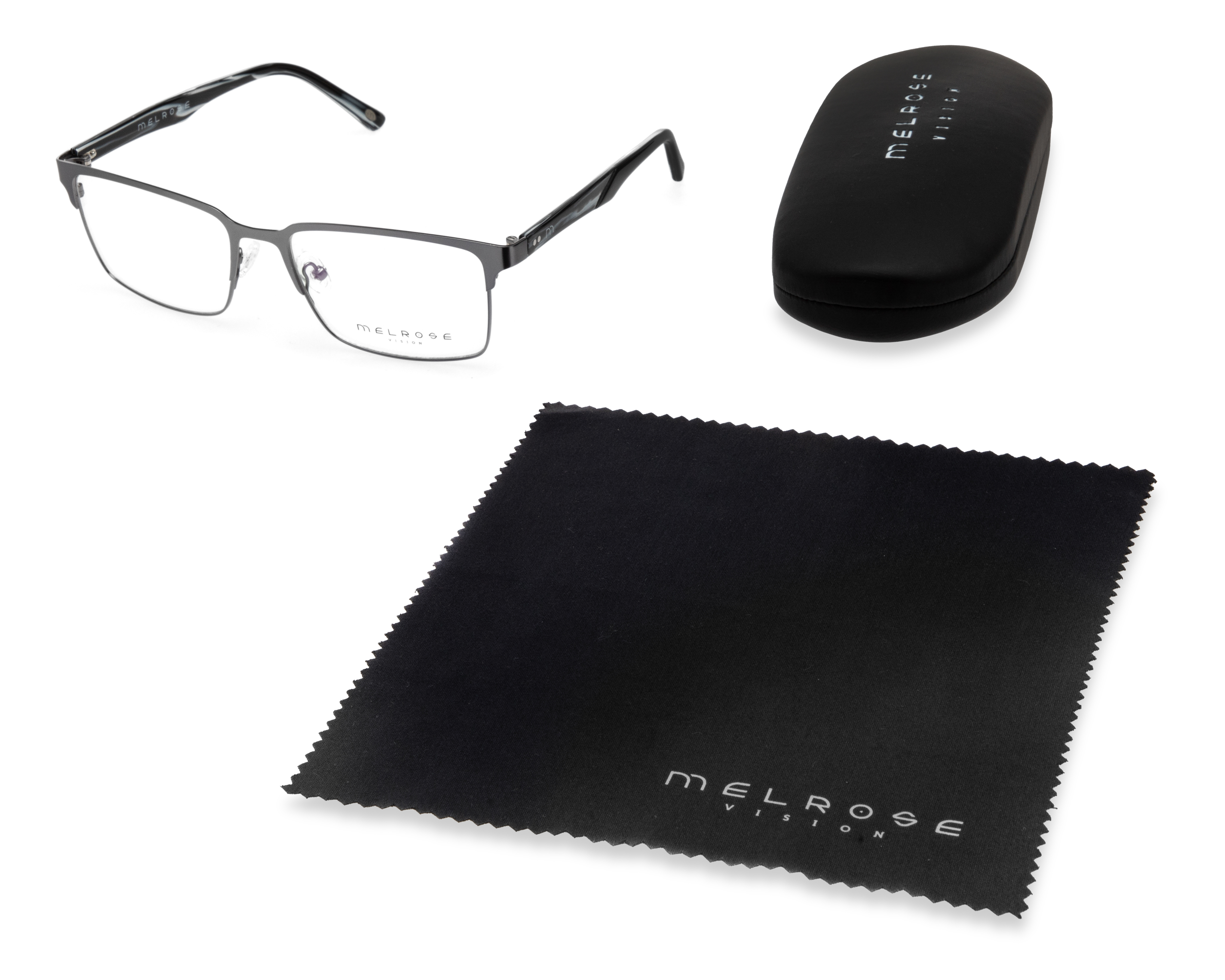 Foto 5 | Foto 5 | Armazón Oftálmico Melrose Cuadrado Negro