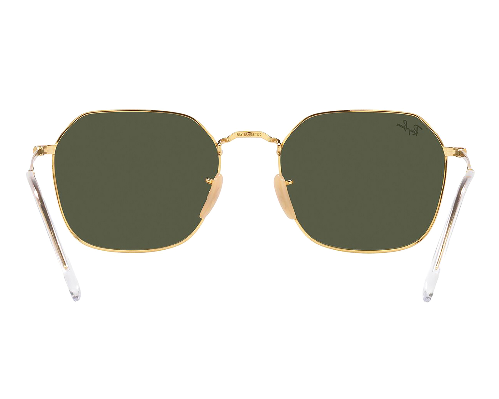 Foto 4 | Foto 4 | Lentes de Sol Unisex Ray-Ban Hexagonales 0RB3694 001/31 Dorados