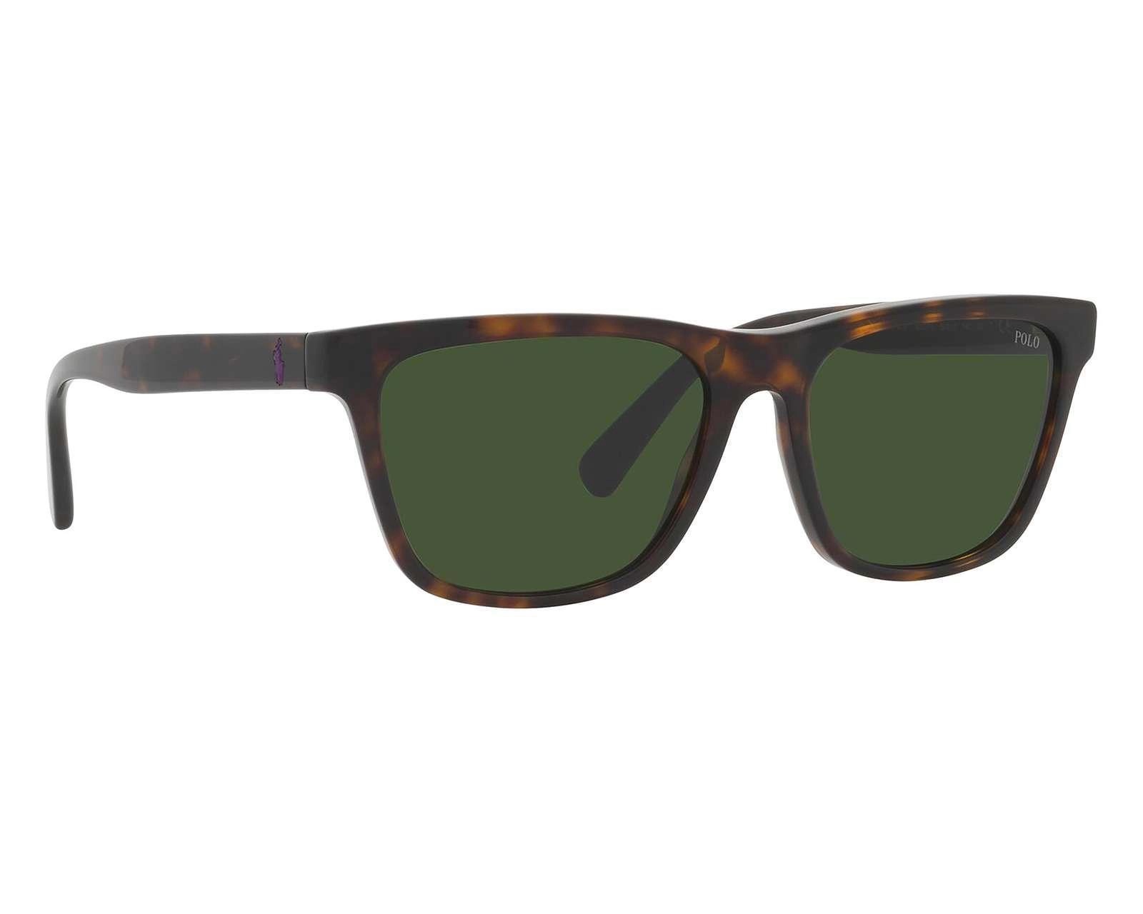 Foto 2 pulgar | Foto 1 | Lentes de Sol para Hombre Polo Rectangulares 0PH4167 500371 Cafés