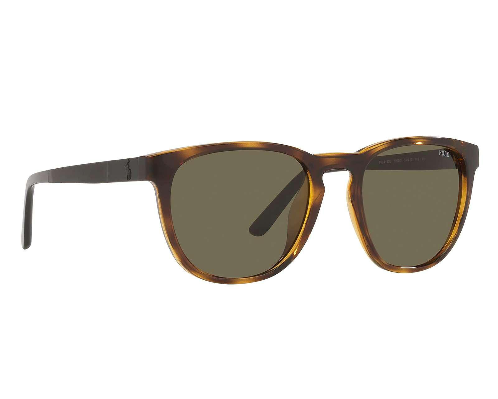 Lentes de Sol Unisex Polo Cuadrados Café