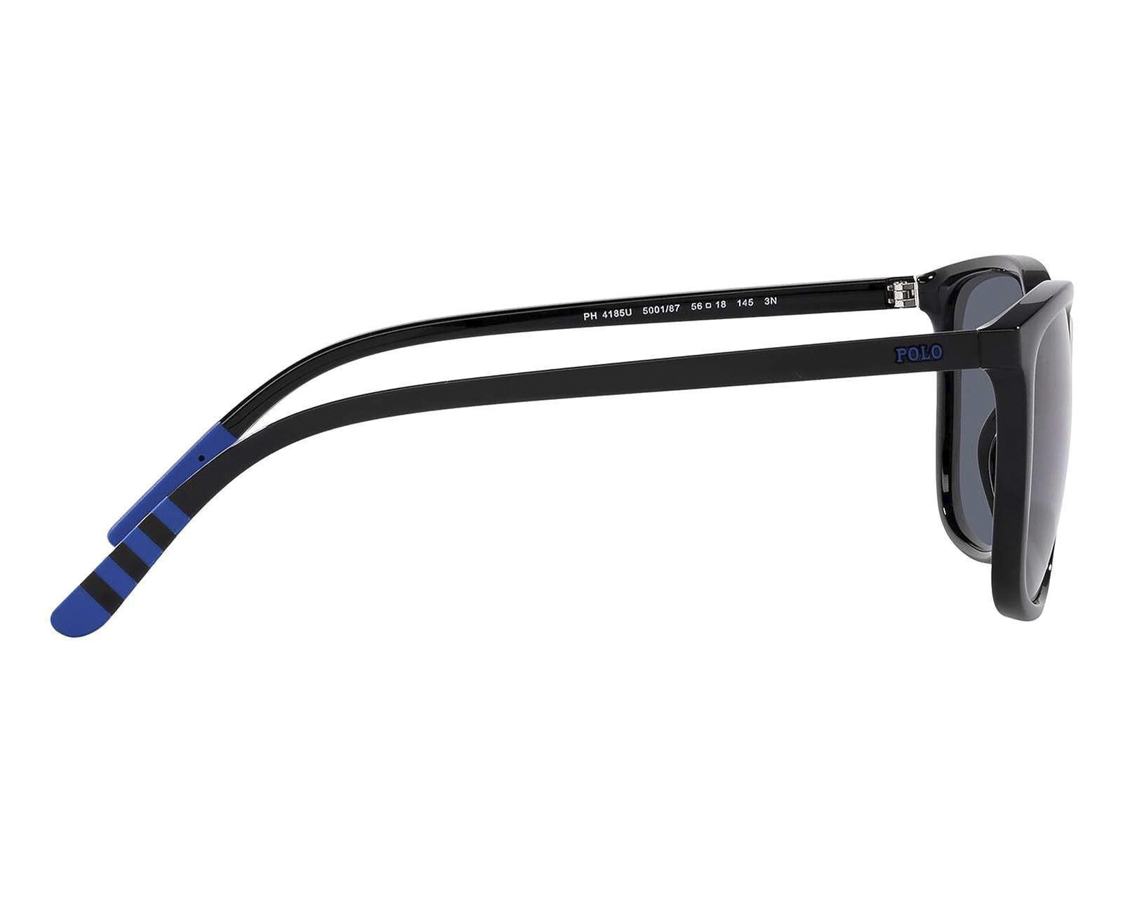 Foto 3 | Foto 3 | Lentes de Sol para Hombre Polo Rectangulares Negros