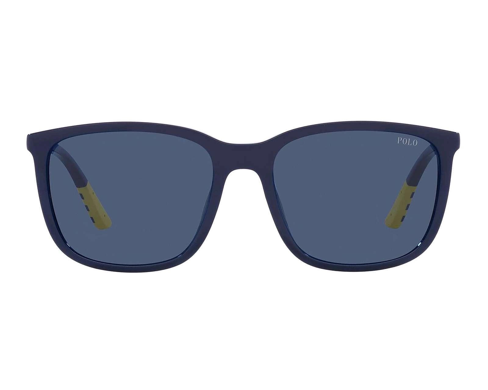 Foto 2 | Foto 2 | Lentes de Sol para Hombre Polo Rectangulares Azules