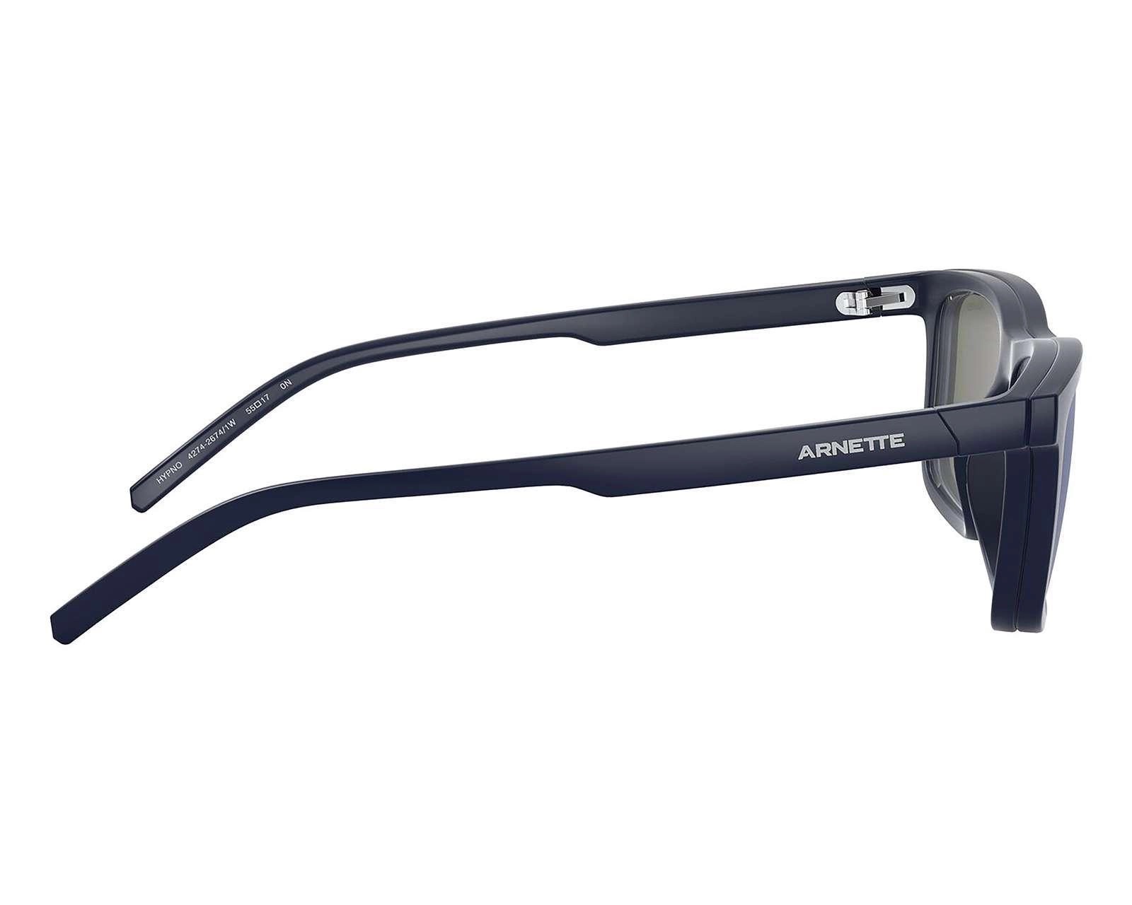 Foto 4 pulgar | Foto 3 | Lentes de Sol para Hombre Arnette Rectangulares Negros