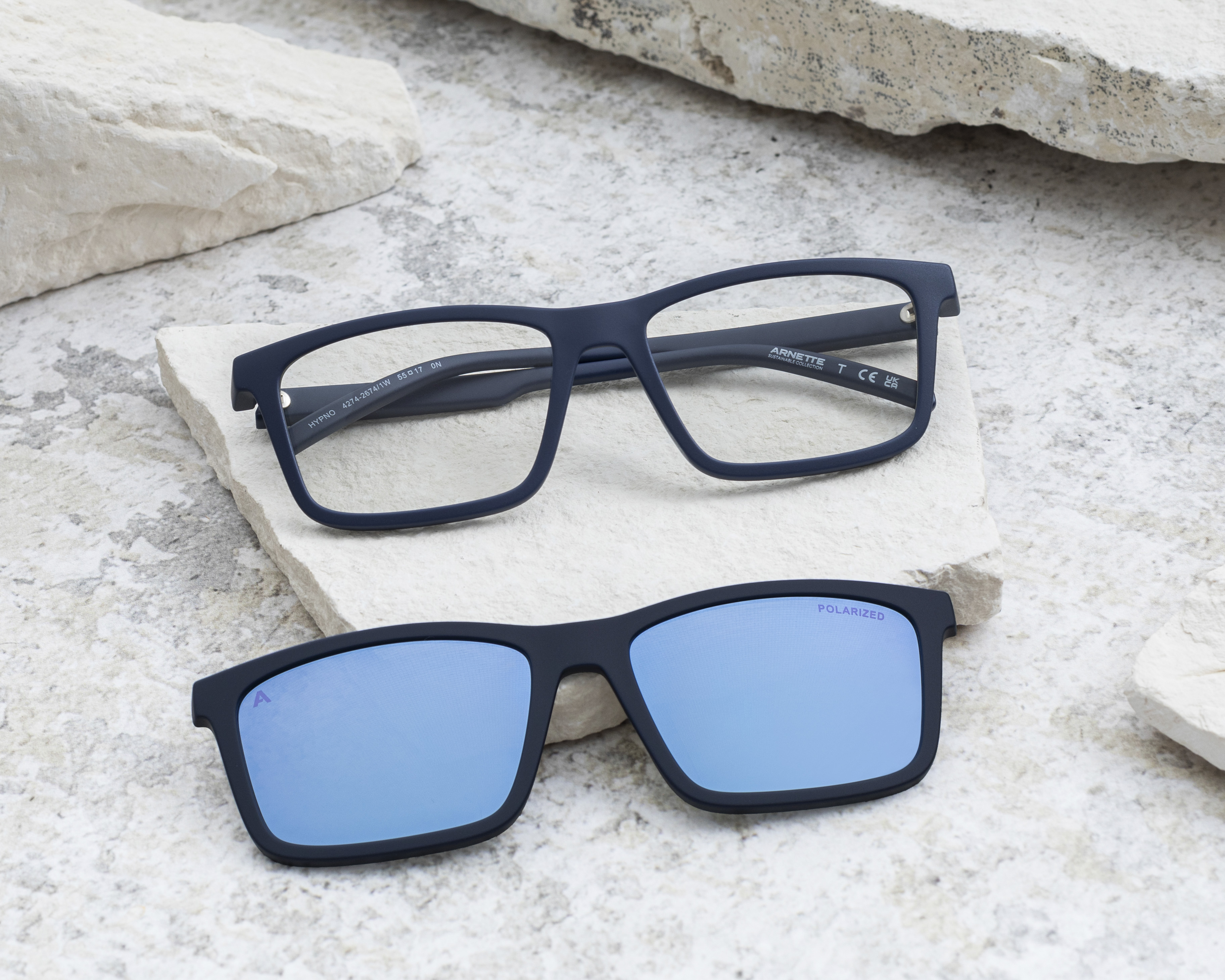 Foto 6 pulgar | Foto 5 | Lentes de Sol para Hombre Arnette Rectangulares Negros