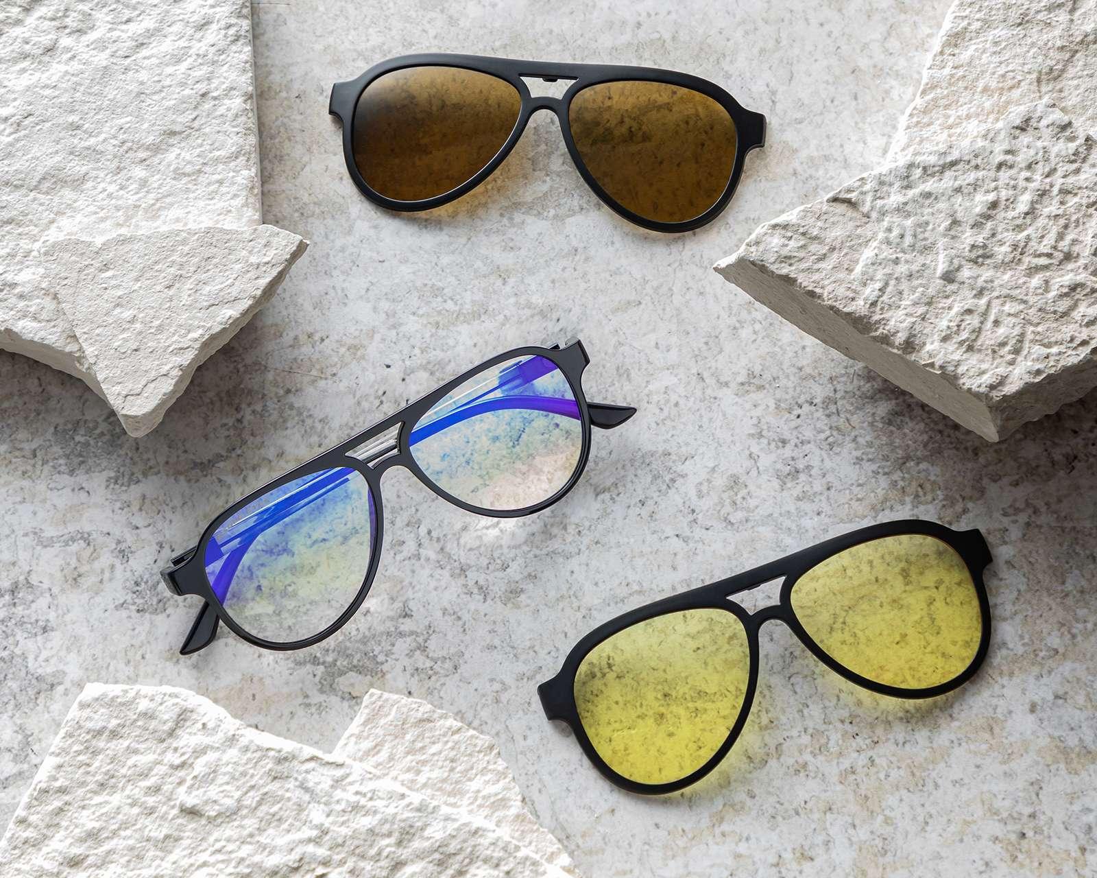 Foto 9 pulgar | Foto 8 | Lentes de Sol Eagle Eyes Aviador 3 en 1 Negro