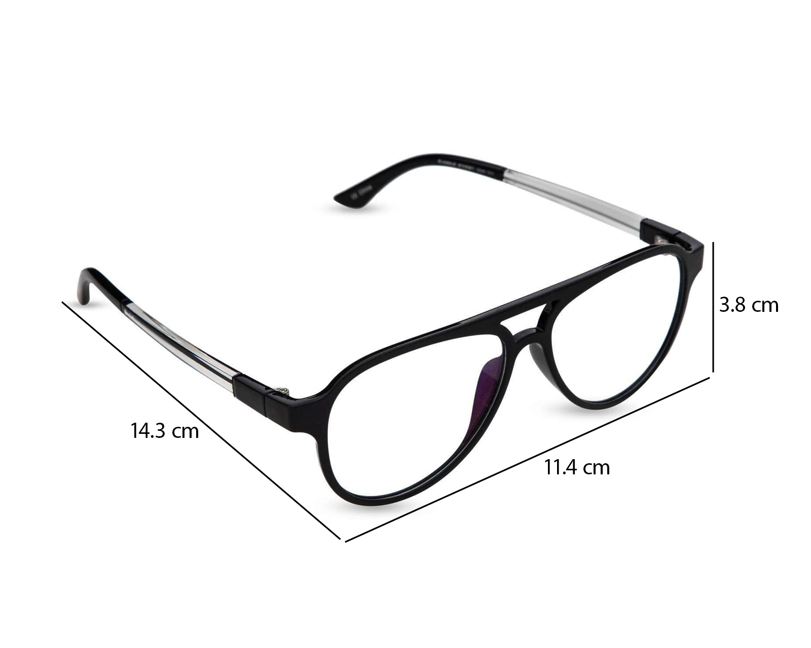 Foto 10 pulgar | Foto 9 | Lentes de Sol Eagle Eyes Aviador 3 en 1 Negro