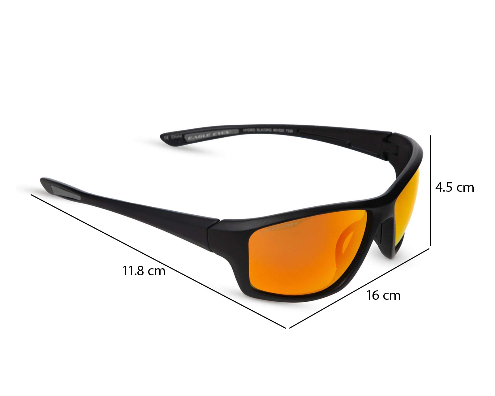 Foto 3 pulgar | Foto 8 | Lentes de Sol Eagle Eyes Wayfarer Hydro Negro