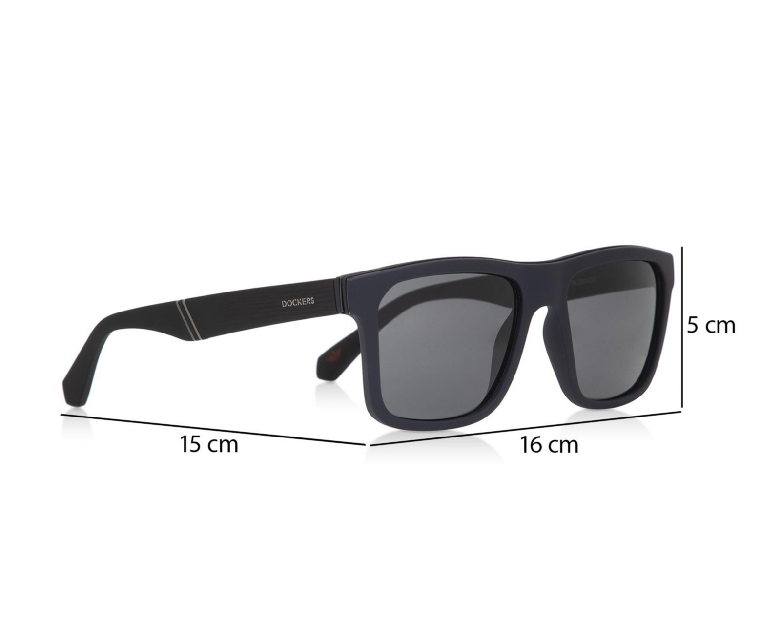 Foto 9 | Foto 9 | Lentes de Sol Dockers Rectangulares 51678LDM400 Azul