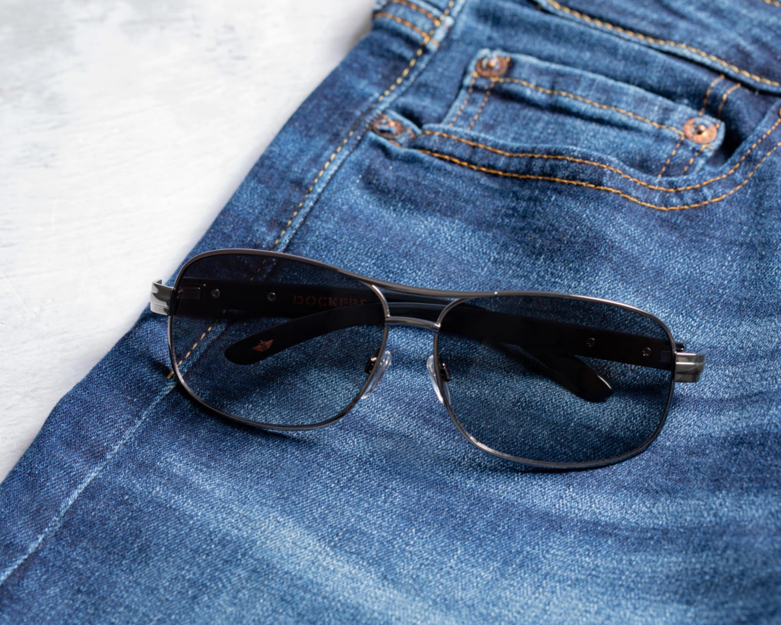 Foto 8 | Foto 8 | Lentes de Sol Dockers Aviador Core S03279LDM023 Plata