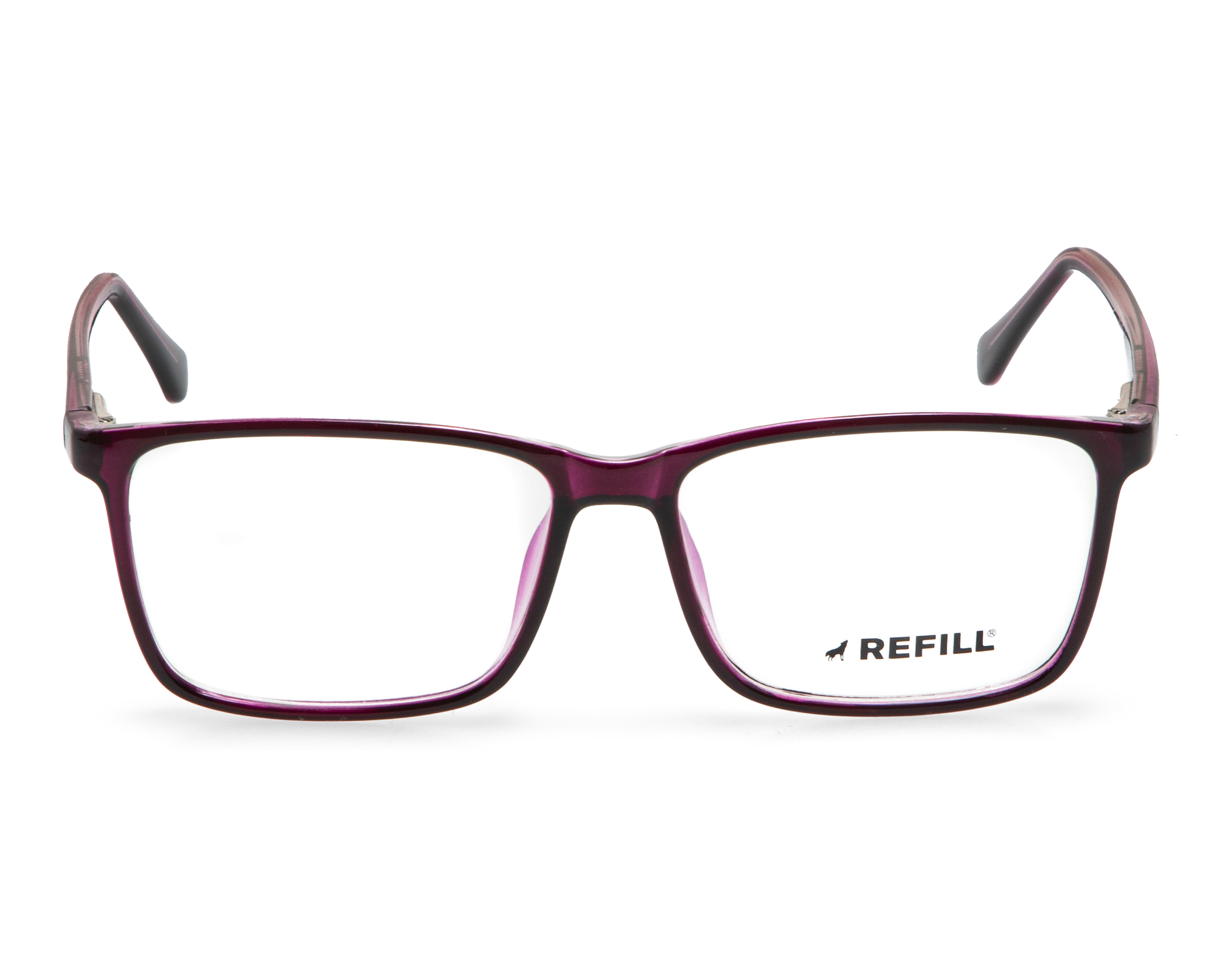 Foto 2 | Foto 2 | Armazón Oftálmico para Mujer Refill Rectangulares Morado
