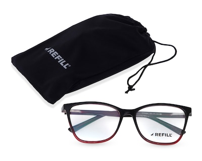 Foto 5 | Foto 5 | Armazón Oftálmico para Mujer Refill Wayfarer Negro