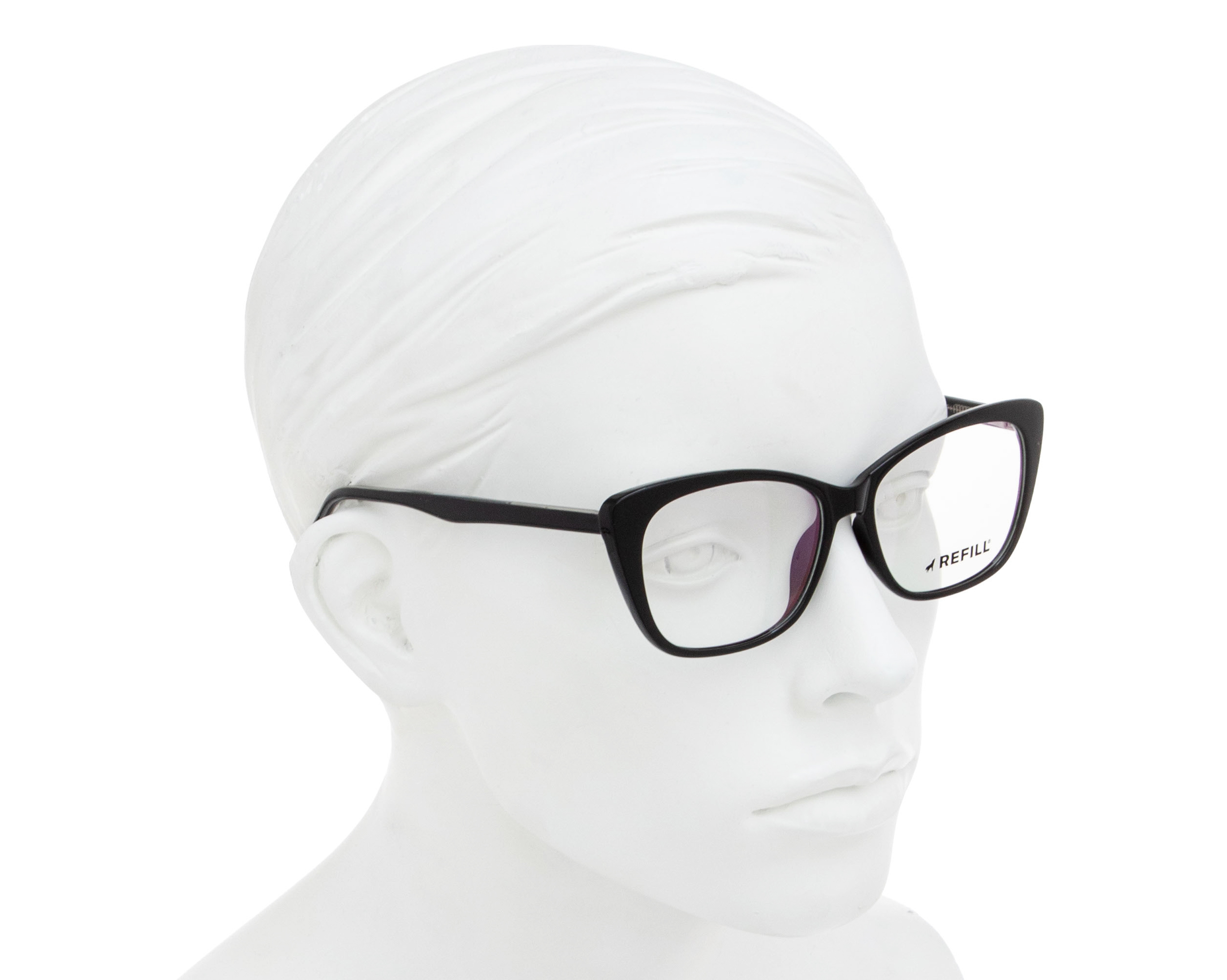 Foto 5 | Foto 5 | Armazón Oftálmico Refill Cat Eye Negro