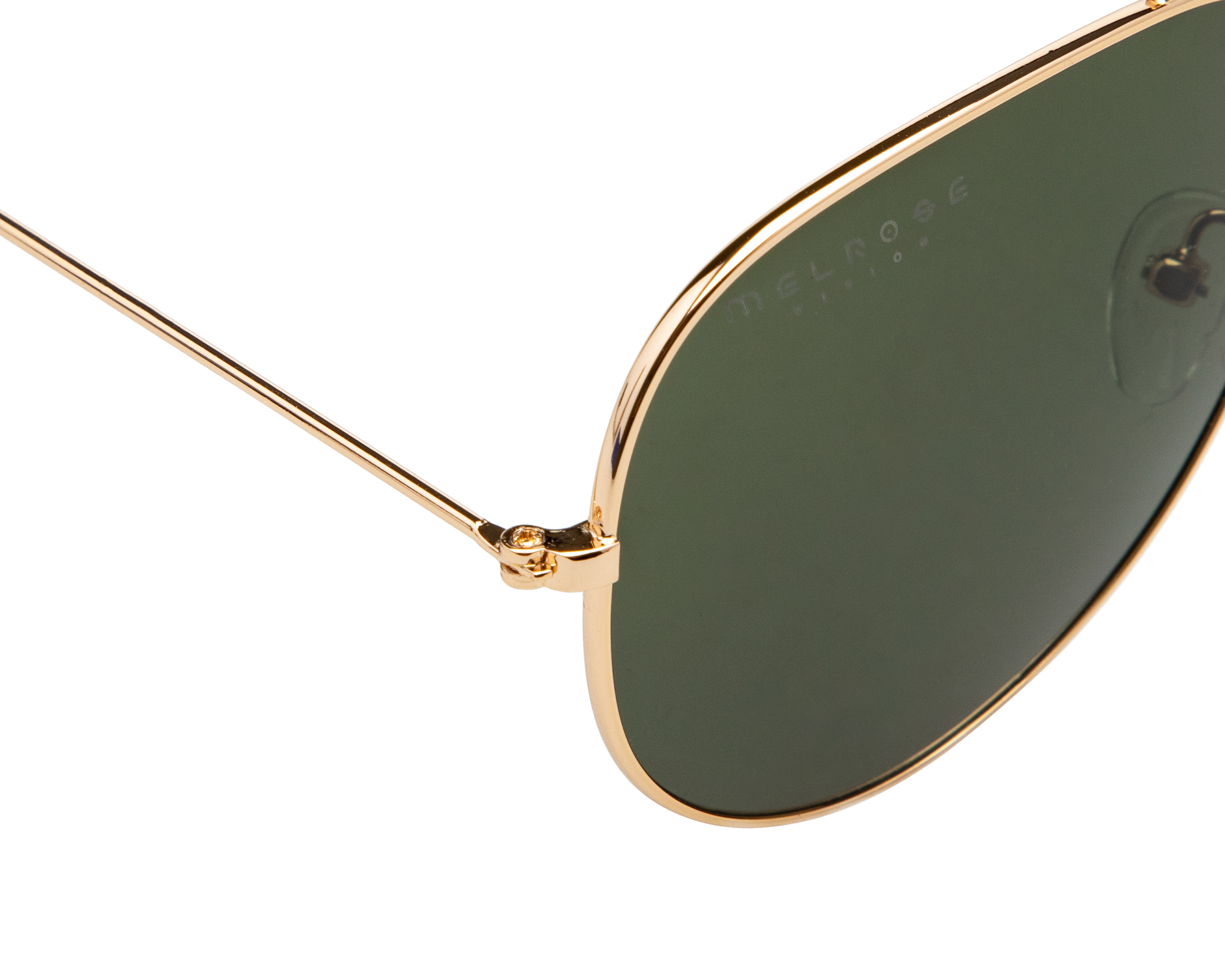 Foto 5 pulgar | Foto 4 | Lentes de Sol Melrose Aviador Dorado
