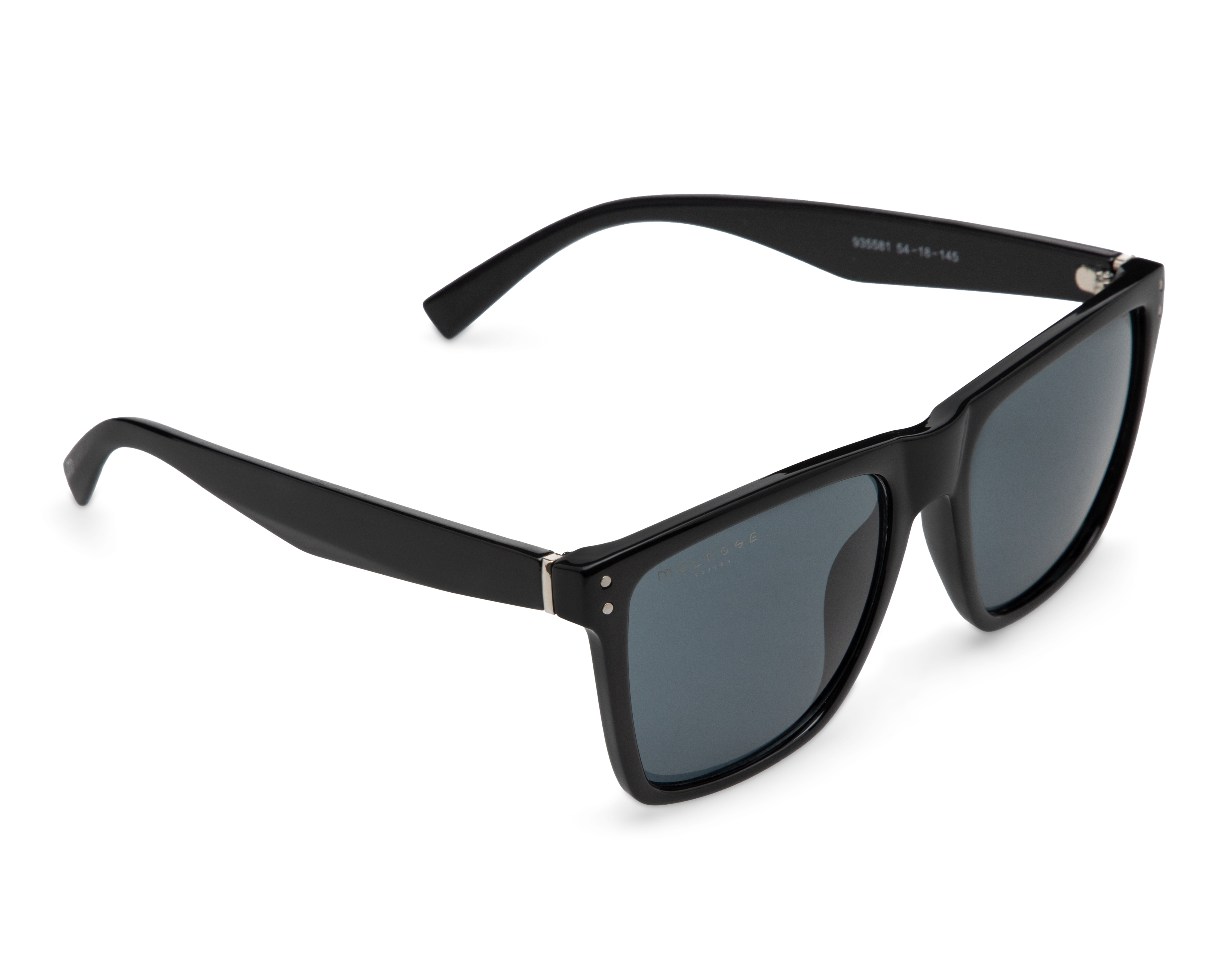 Foto 2 pulgar | Foto 1 | Lentes de Sol Melrose Wayfarer Negro