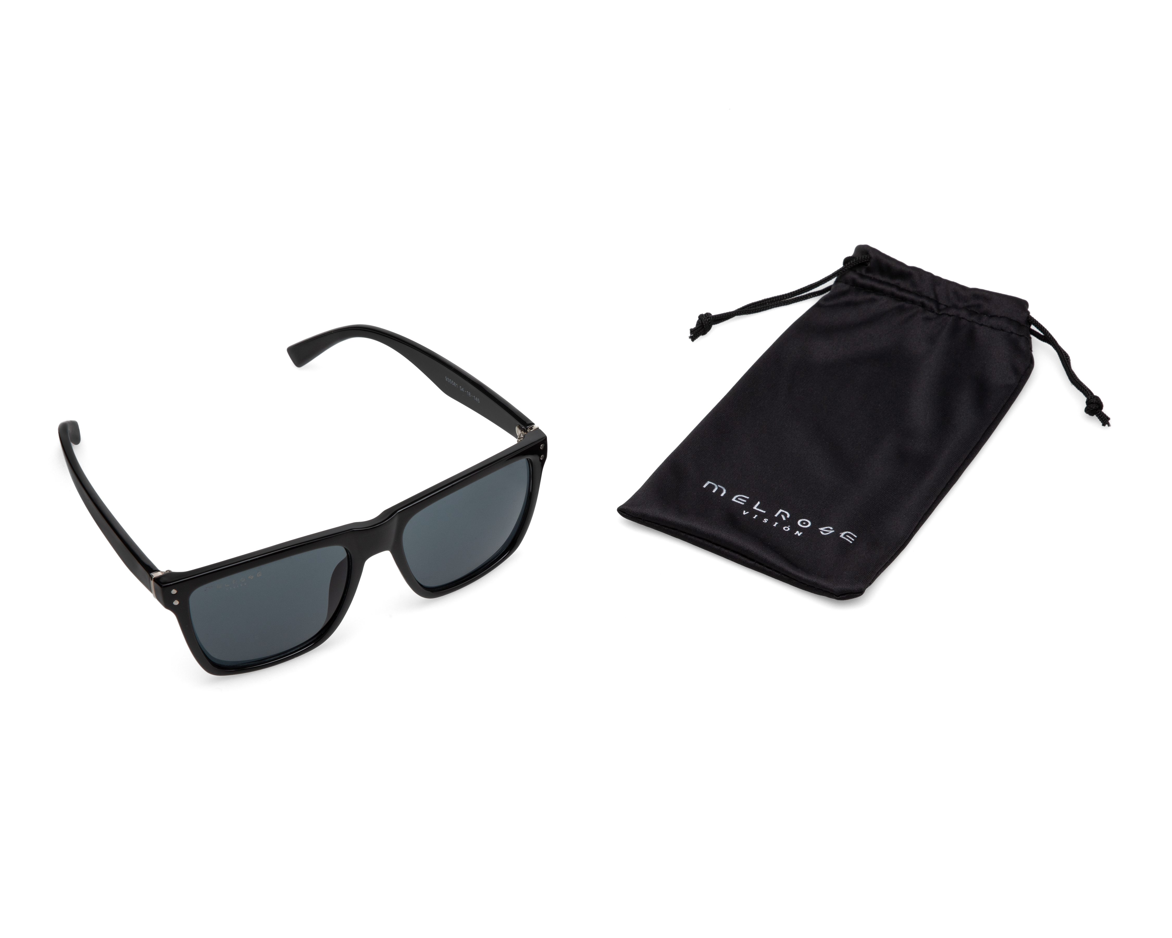 Foto 6 pulgar | Foto 5 | Lentes de Sol Melrose Wayfarer Negro
