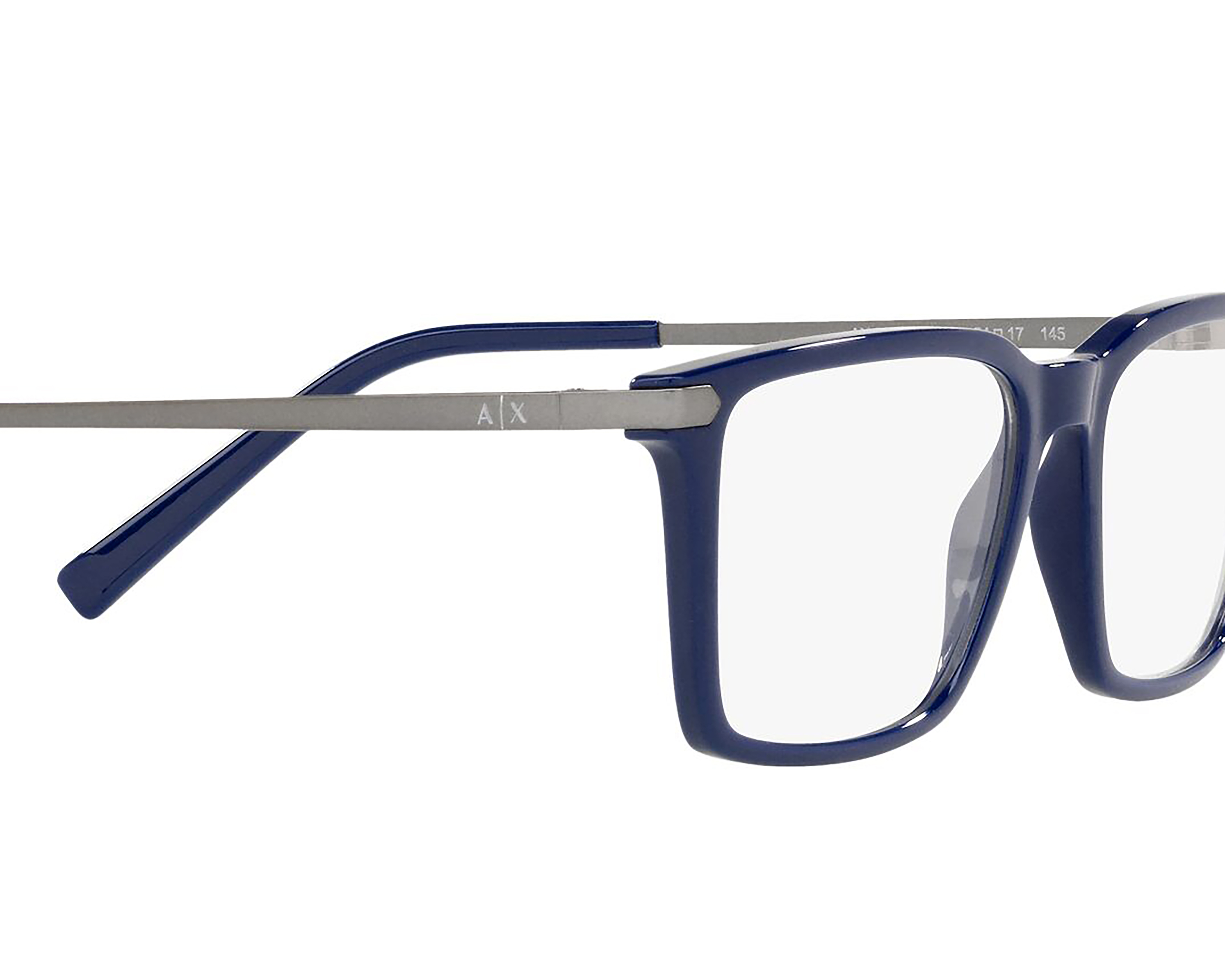 Foto 5 pulgar | Foto 4 | Armazón Oftálmico para Hombre Armani Exchange Rectangular Azul Marino