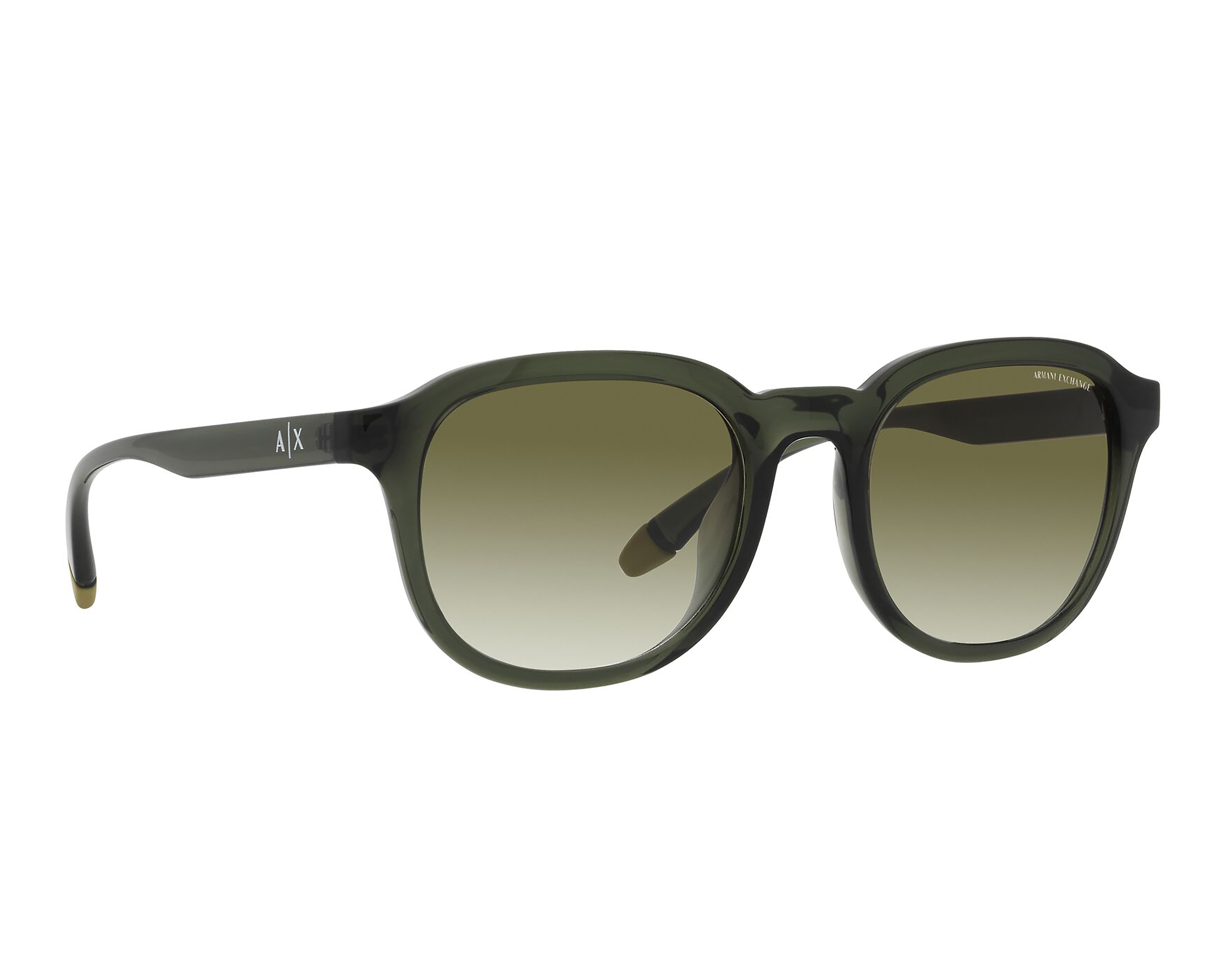 Foto 2 pulgar | Foto 1 | Lentes de Sol Armani Exchange Redondos Verde