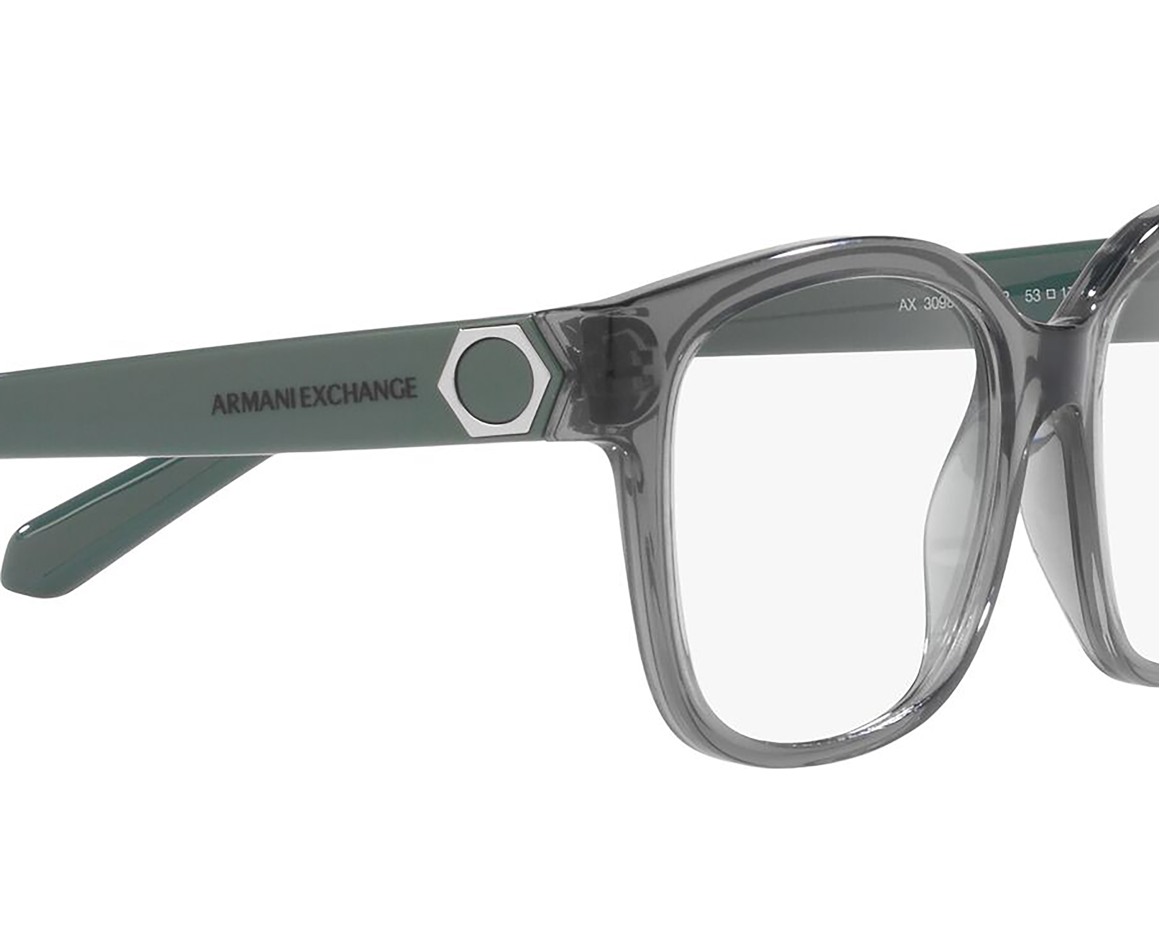 Foto 5 pulgar | Foto 4 | Armazón Oftálmico para Mujer Armani Exchange Rectangular Gris