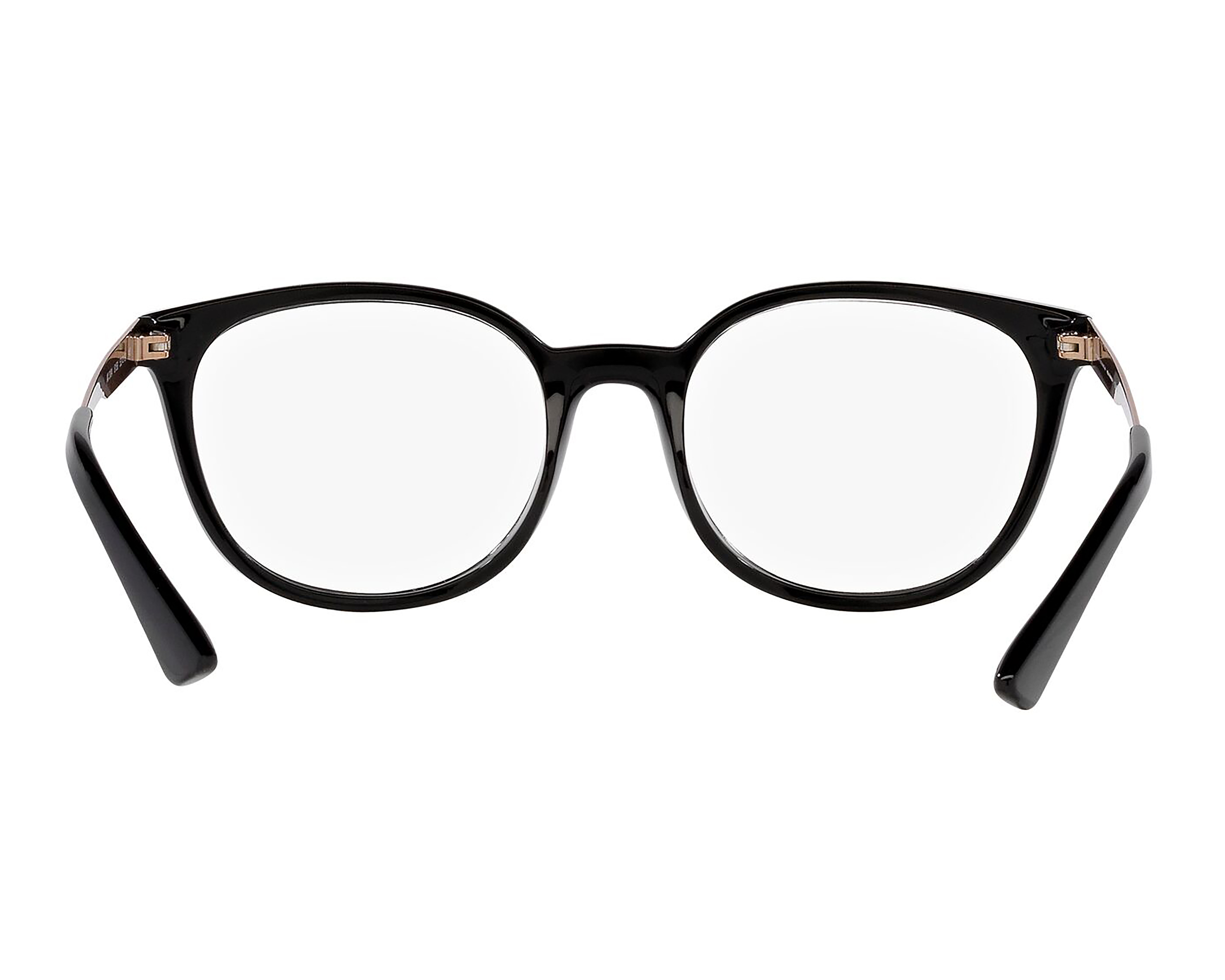 Foto 4 pulgar | Foto 3 | Armazón Oftálmico para Mujer Armani Exchange Cat Eyes Negro y Bronce