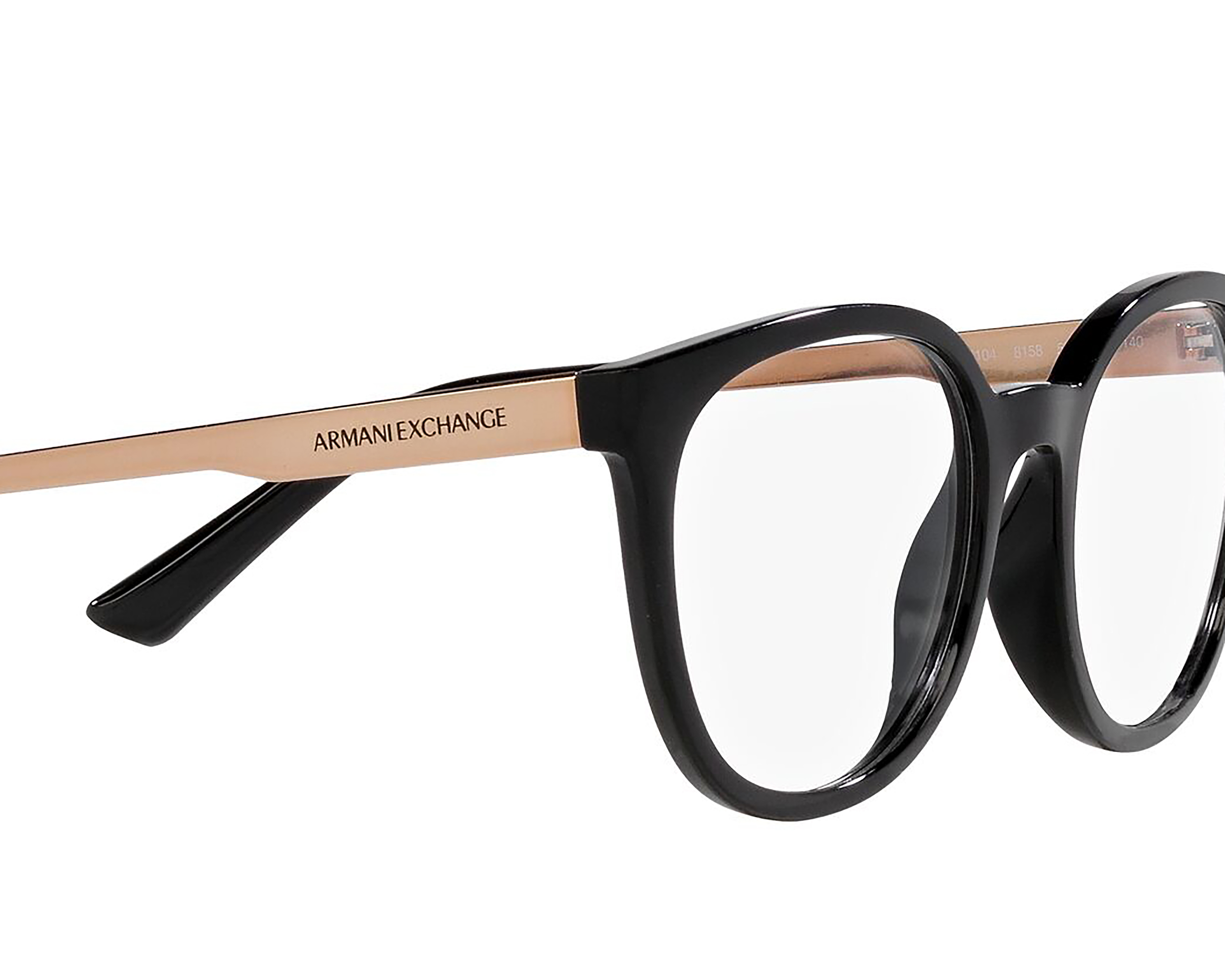 Foto 4 | Foto 4 | Armazón Oftálmico para Mujer Armani Exchange Cat Eyes Negro y Bronce