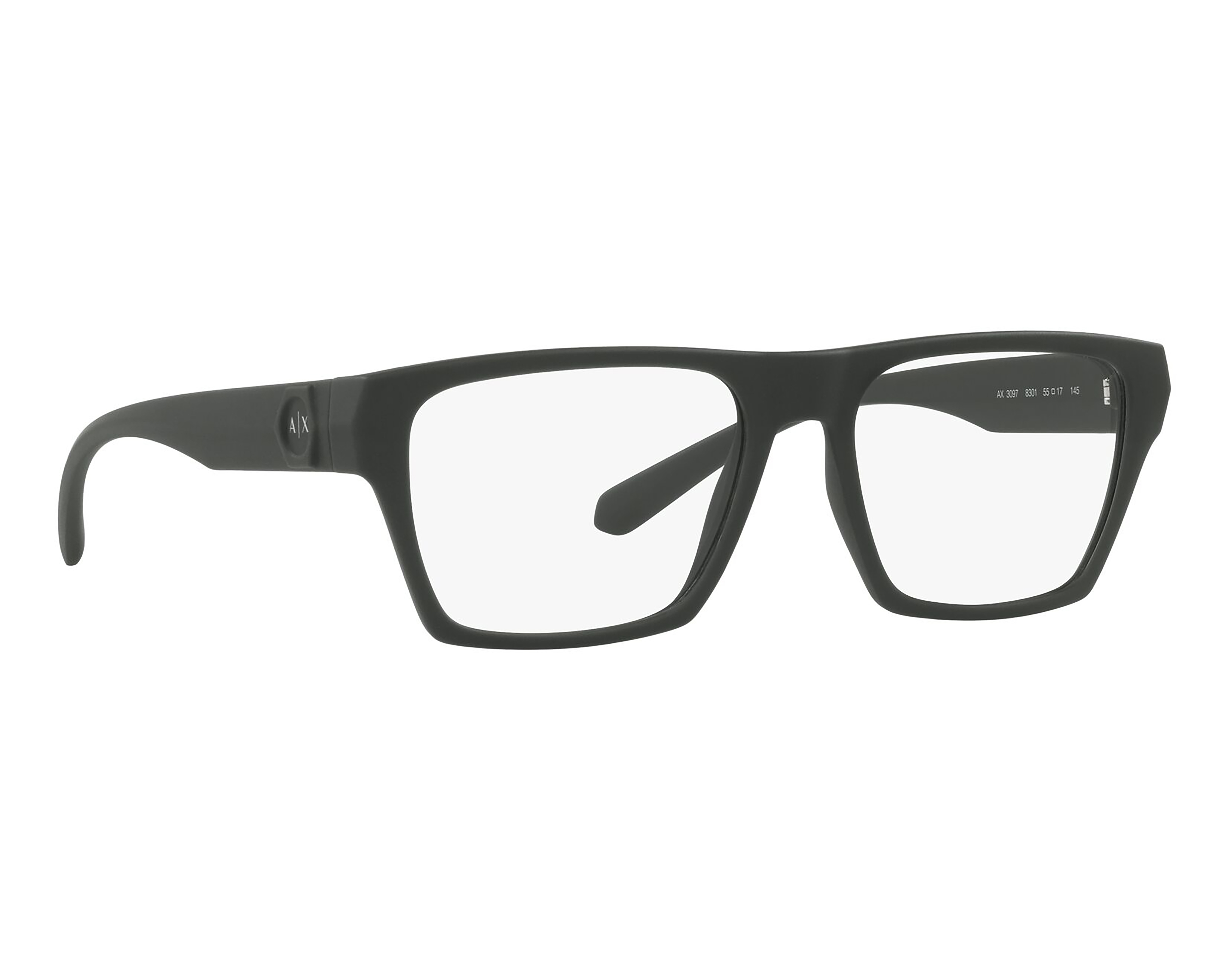 Foto 2 pulgar | Foto 1 | Armazón Oftálmico para Hombre Armani Exchange Cuadrados Negros