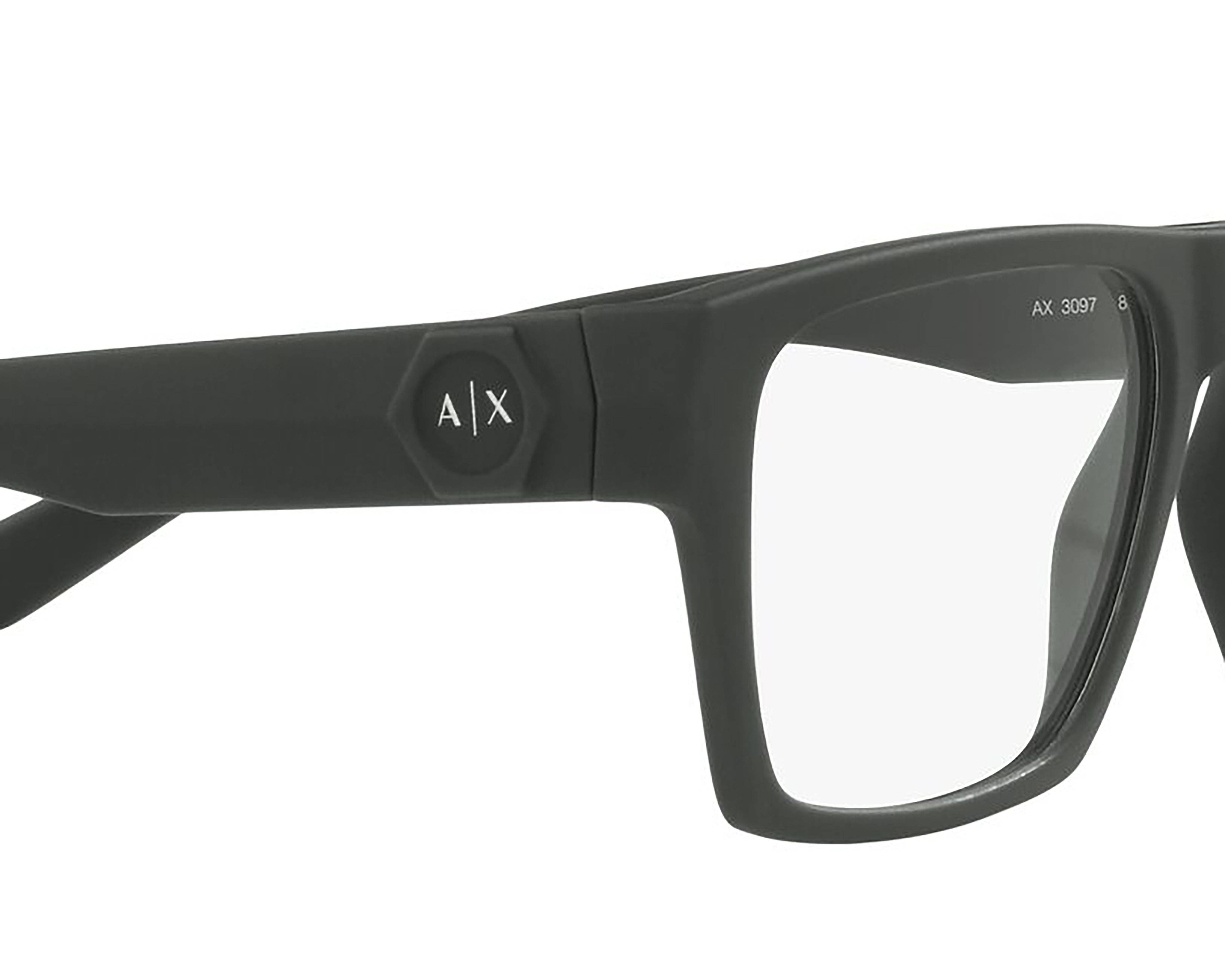 Foto 4 | Foto 4 | Armazón Oftálmico para Hombre Armani Exchange Cuadrados Negros