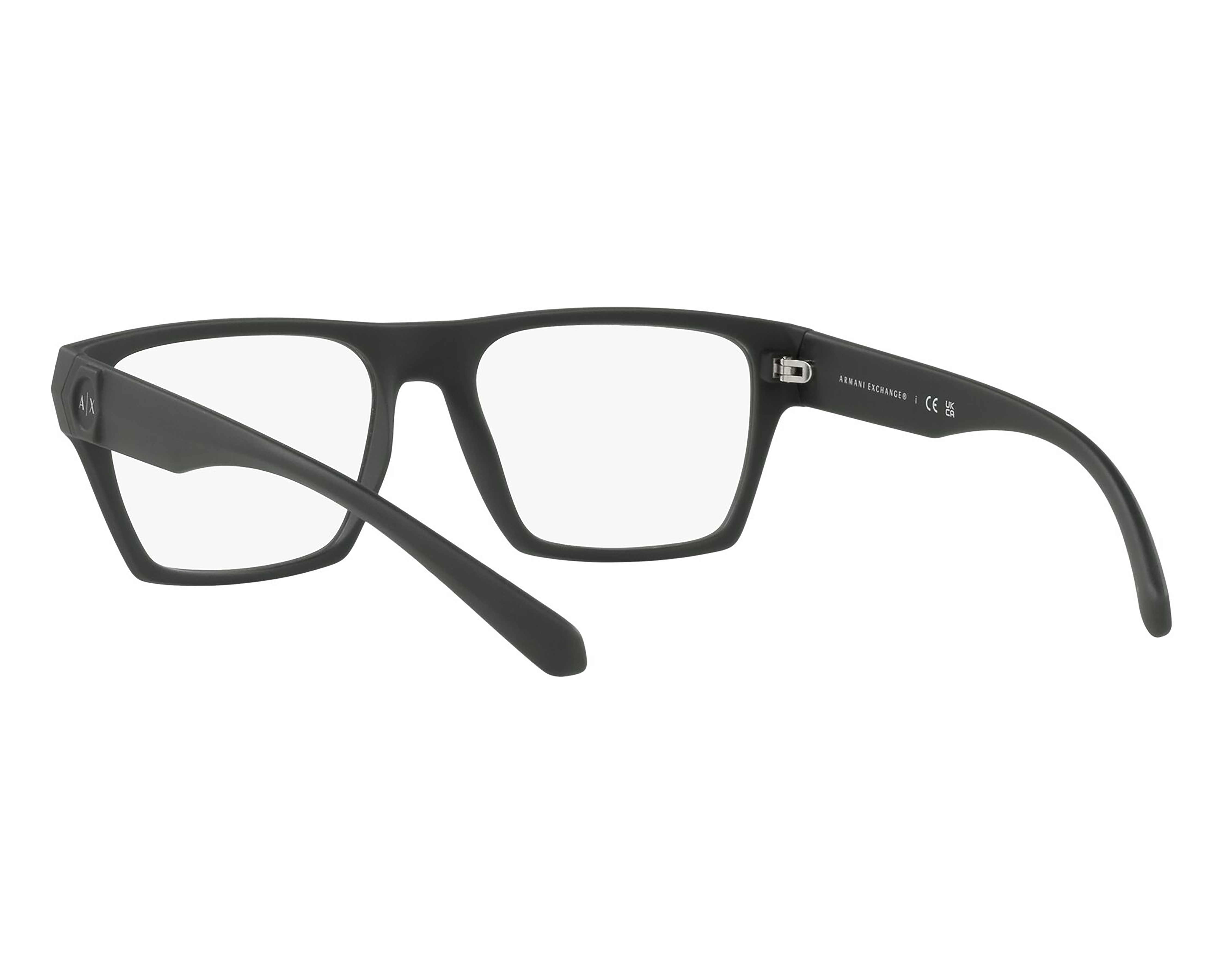 Foto 6 pulgar | Foto 5 | Armazón Oftálmico para Hombre Armani Exchange Cuadrados Negros