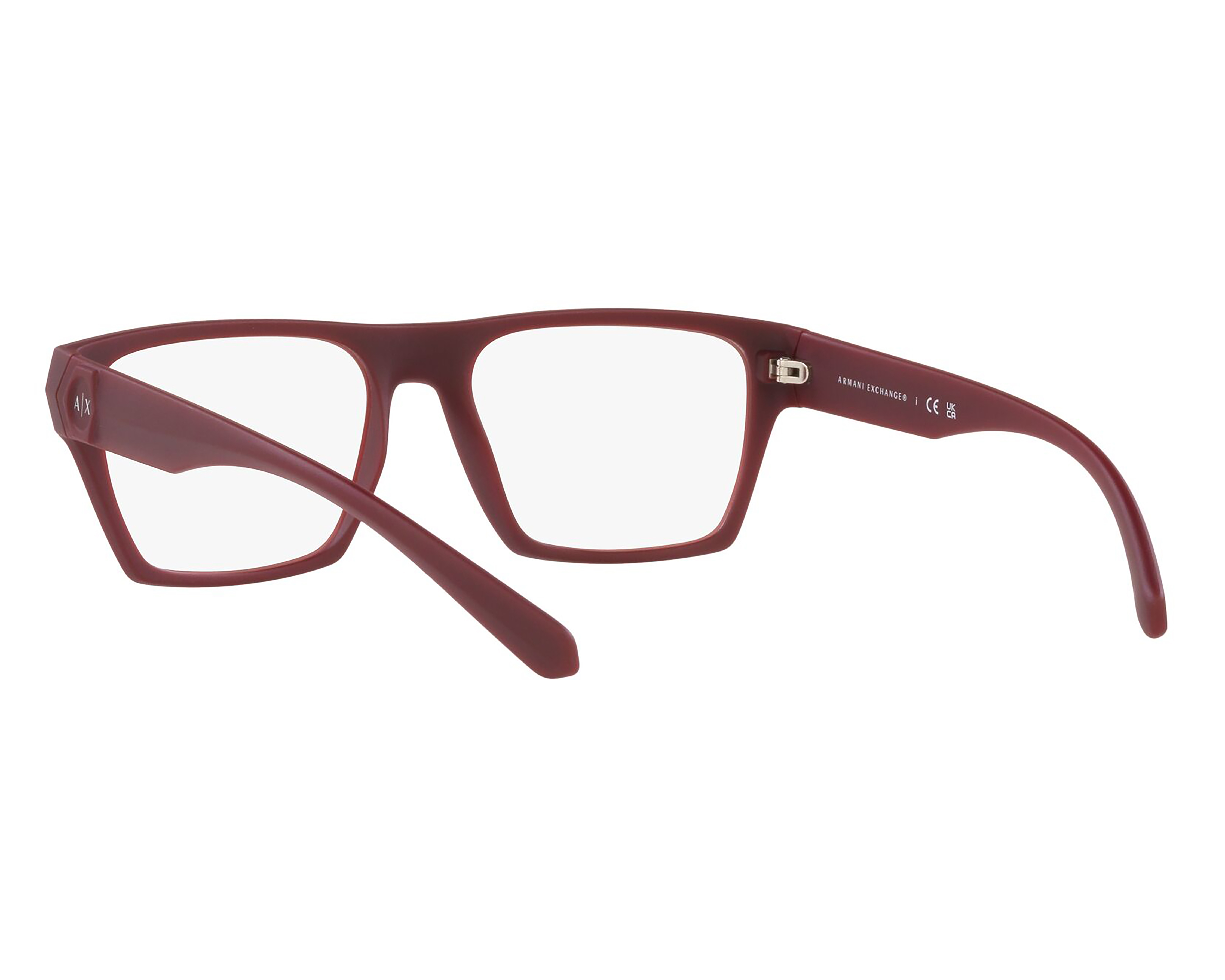 Foto 5 | Foto 5 | Armazón Oftálmico para Hombre Armani Exchange Rectangular Rojo