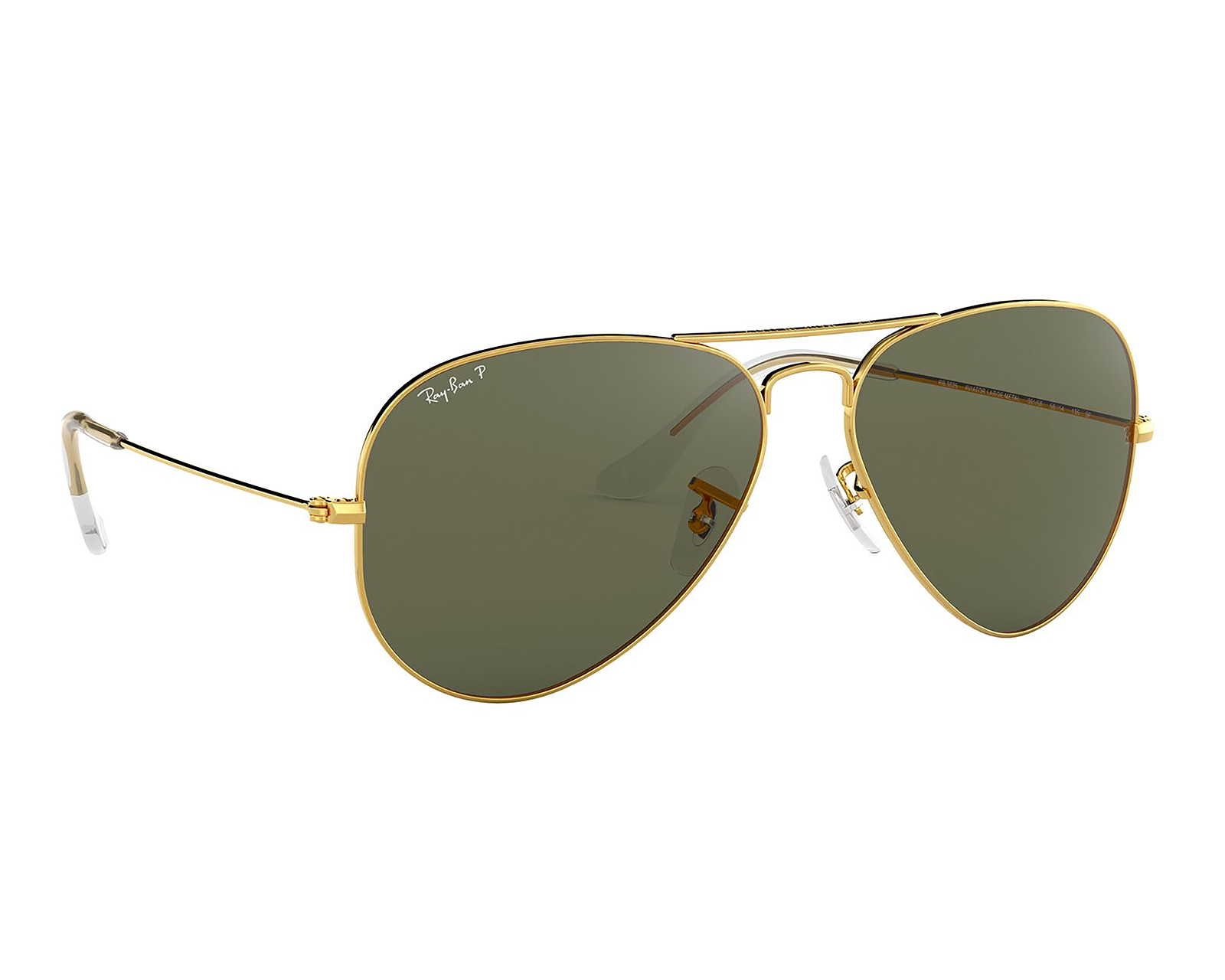 Foto 2 pulgar | Foto 1 | Lentes de Sol Unisex Ray-Ban Aviador 0RB3025 Dorado