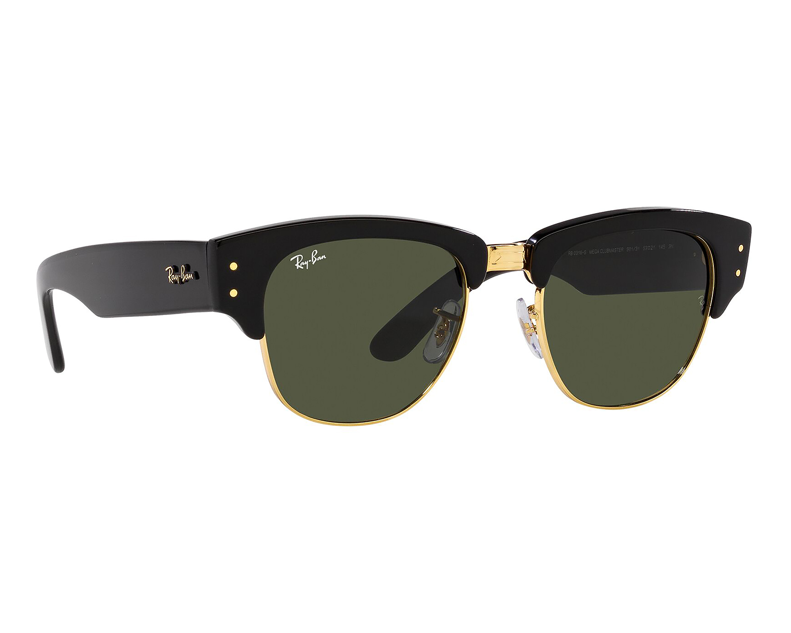 Lentes de Sol Unisex Ry-Ban Redondos 0RB0316S Negros