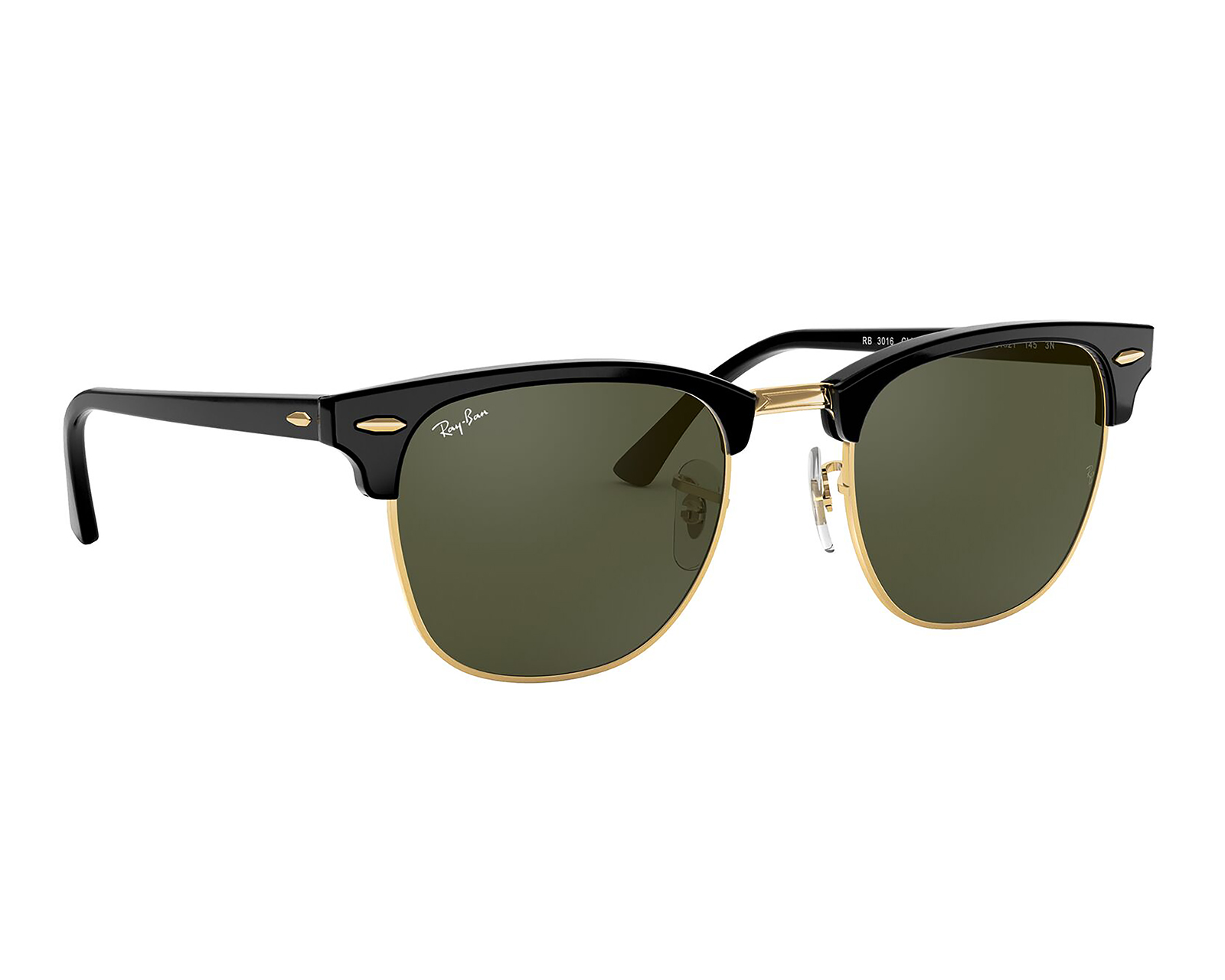 Foto 1 | Foto 1 | Lentes de Sol Unisex Ray-Ban Cuadrado 0RB3016 W0365 Negro