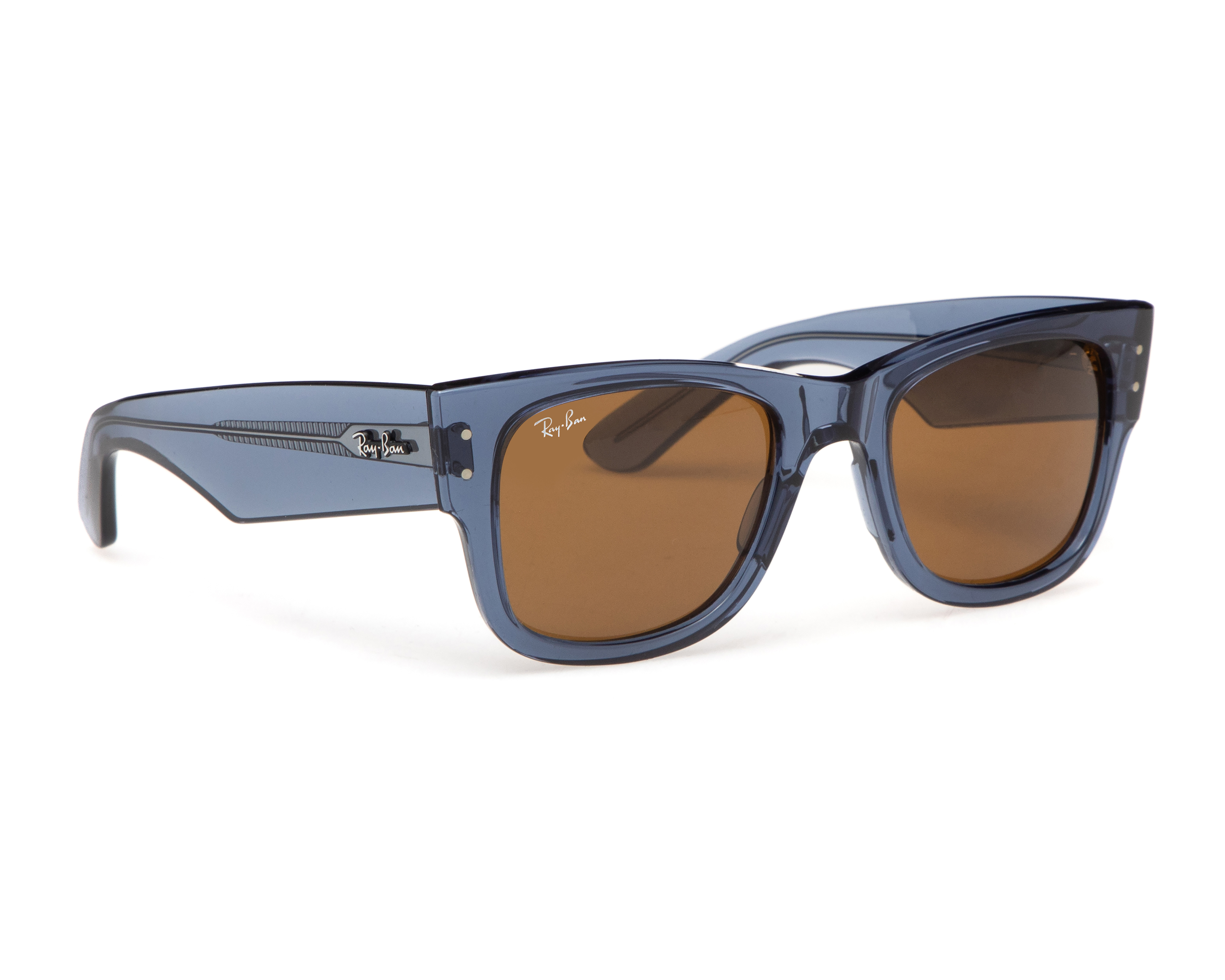 Foto 2 pulgar | Foto 1 | Lentes de Sol Ray Ban Wayfarer 0RB0840S 668073 Azul