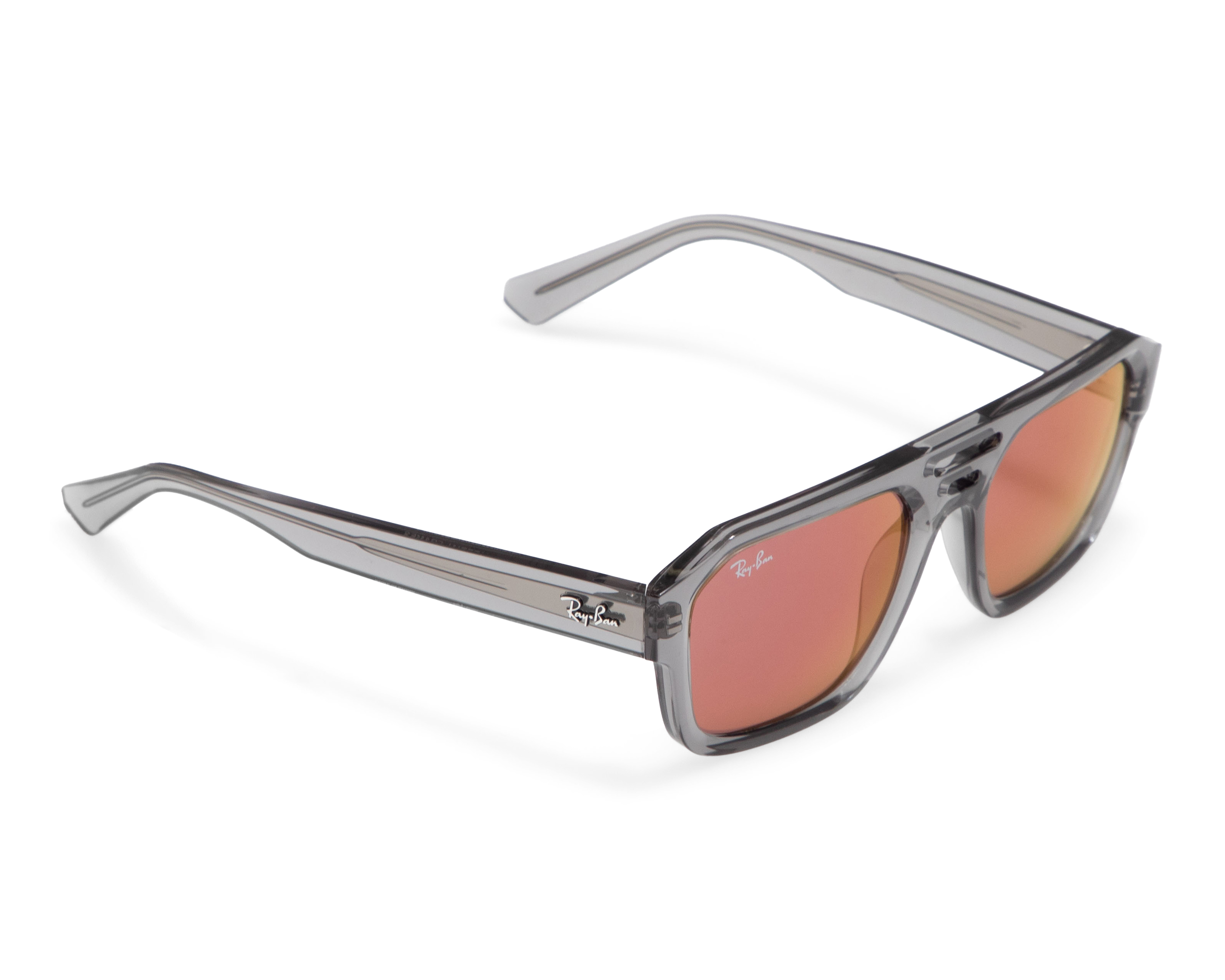 Foto 1 | Foto 1 | Lentes de Sol Unisex Ray Ban Rectangulares Corrigan Bio-Based Gris