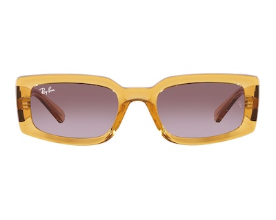 Foto 2 | Foto 2 | Lentes de Sol Unisex Ray-Ban Rectangulares 0RB4395 Cafés