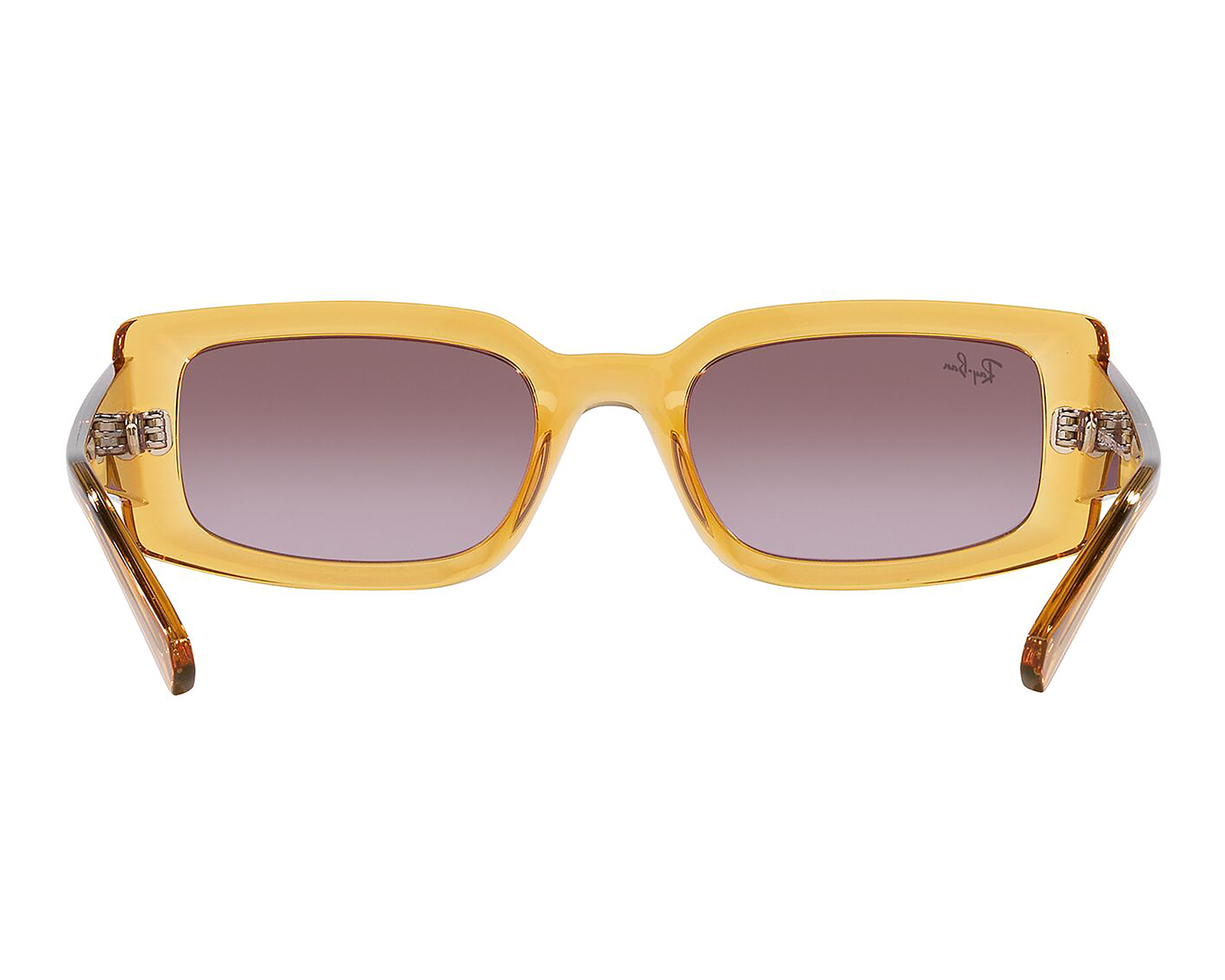 Foto 4 pulgar | Foto 3 | Lentes de Sol Unisex Ray-Ban Rectangulares 0RB4395 Cafés